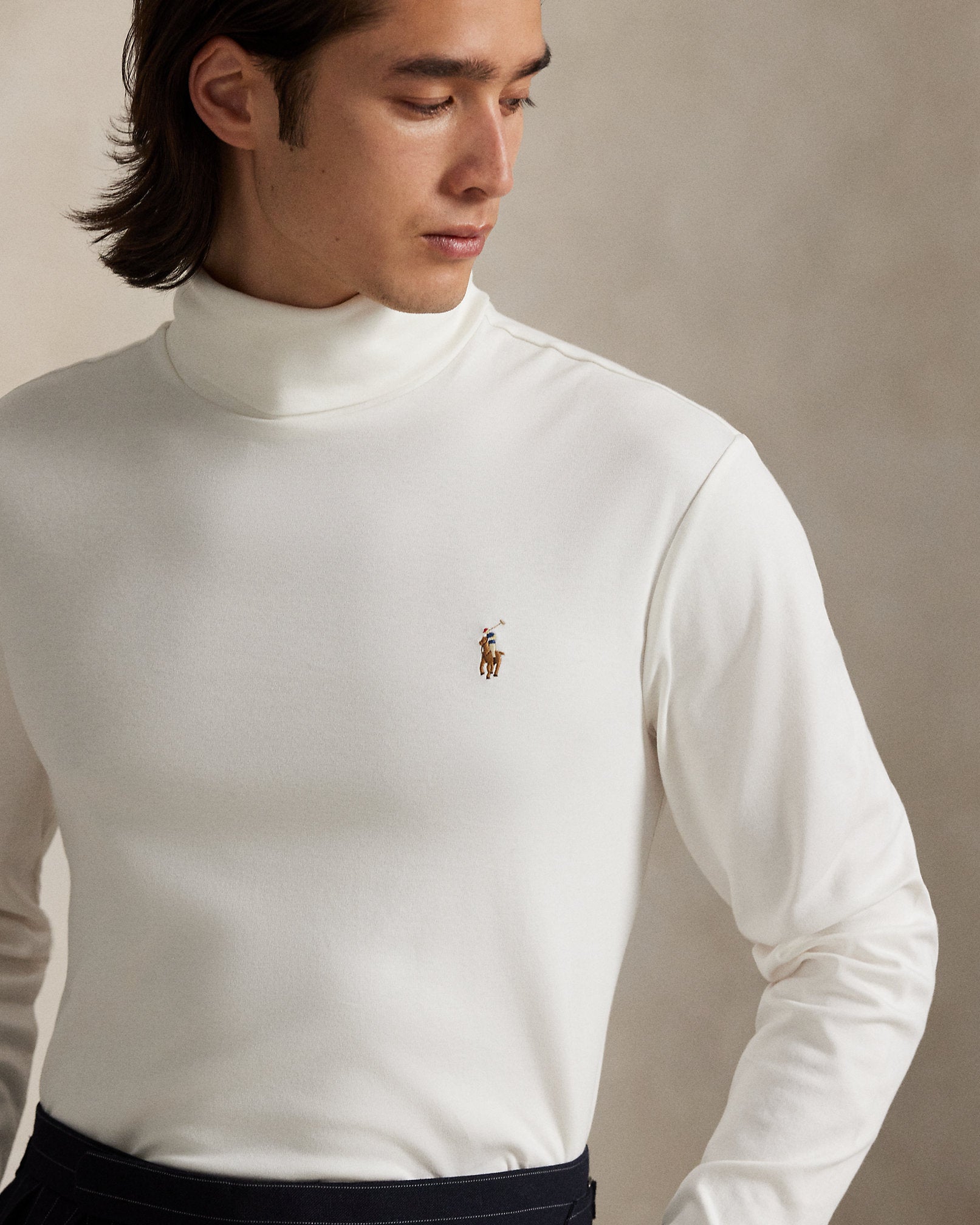 Ralph Lauren Soft Cotton Turtleneck