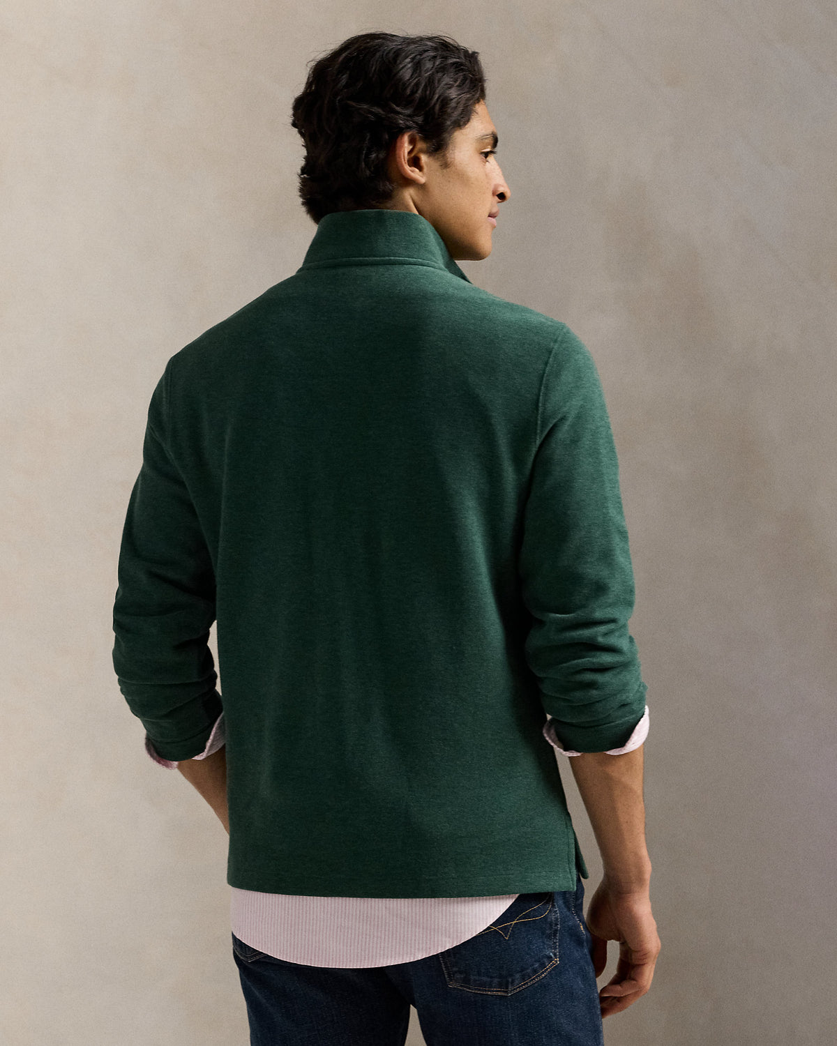 Ralph Lauren EstateRib QuarterZip Pullover