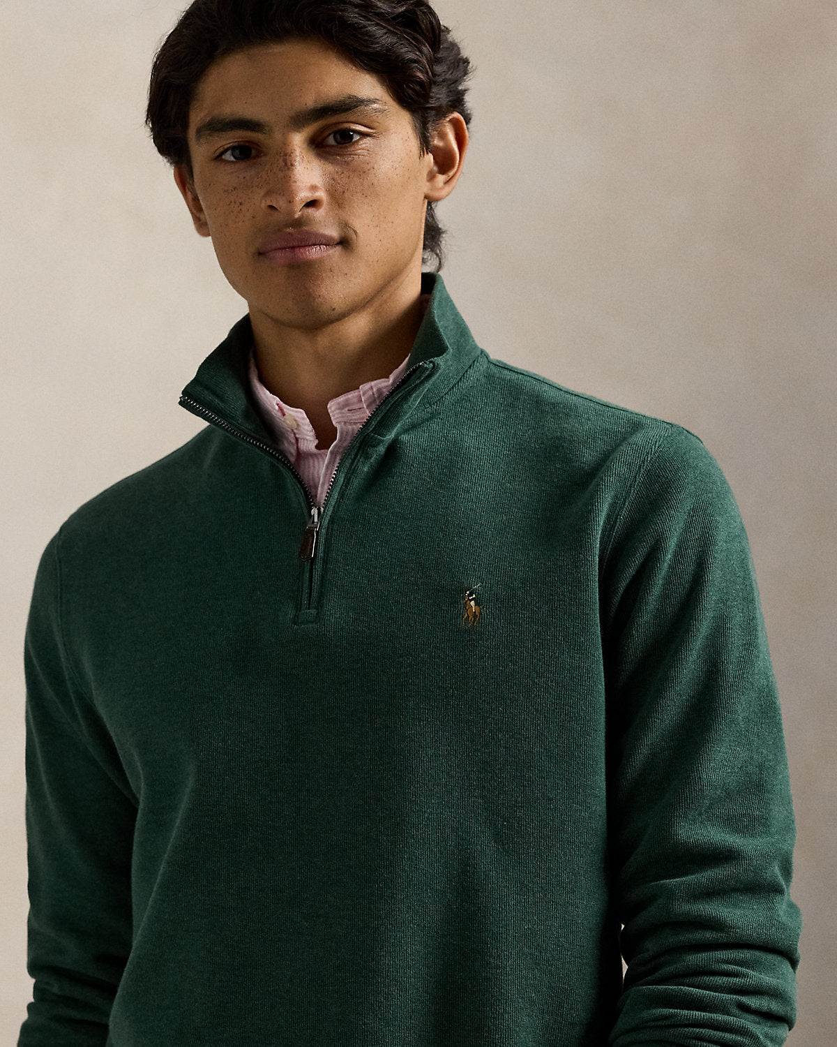 Ralph Lauren EstateRib QuarterZip Pullover