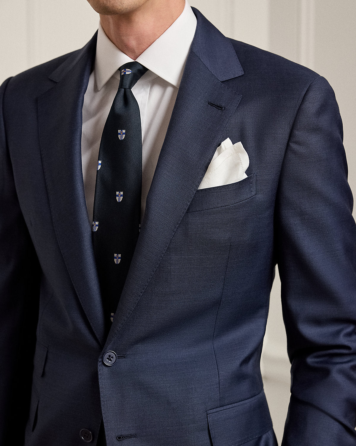 Ralph Lauren Gregory HandTailored Sharkskin Suit