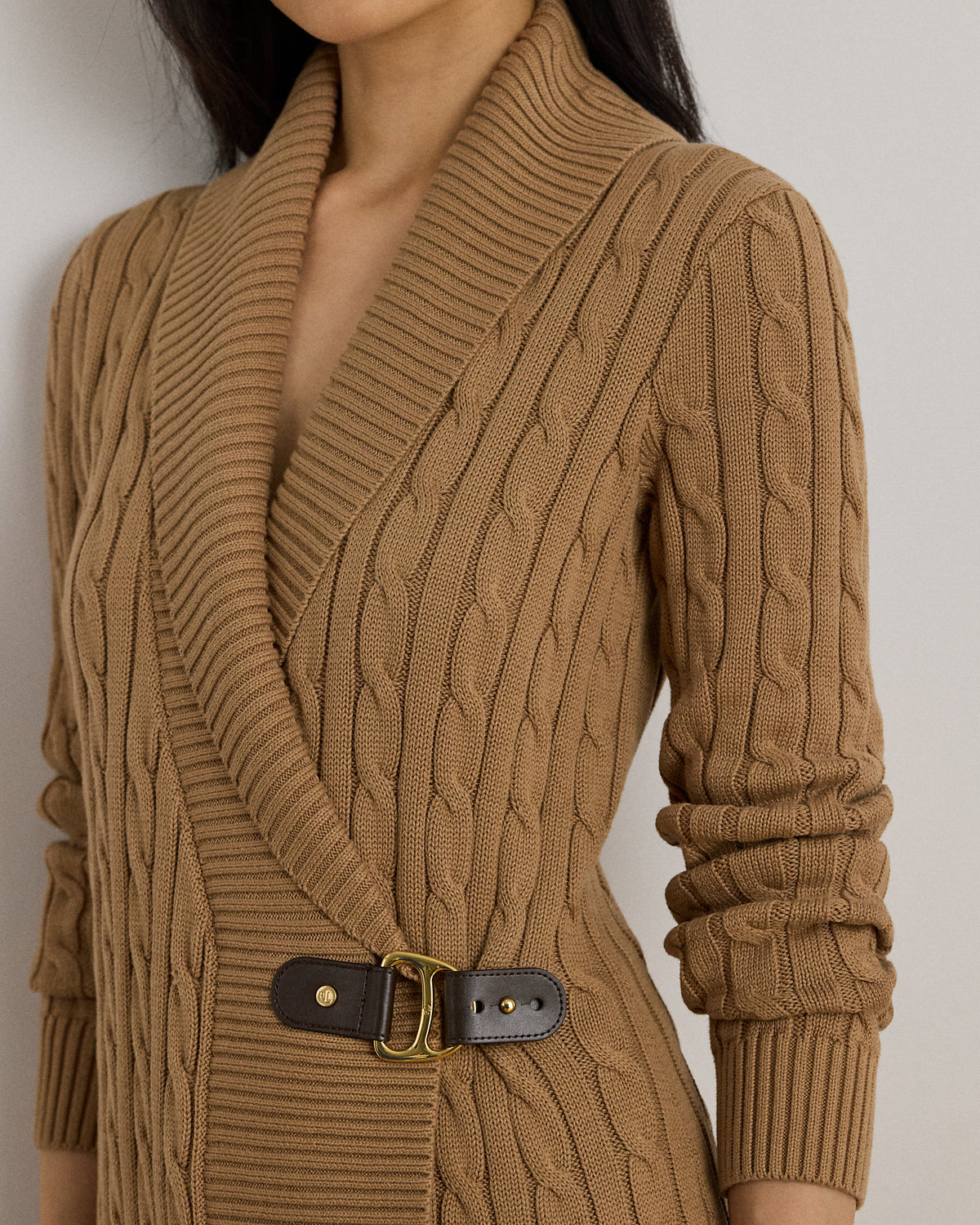 Ralph Lauren Buckled Cotton Sweater
