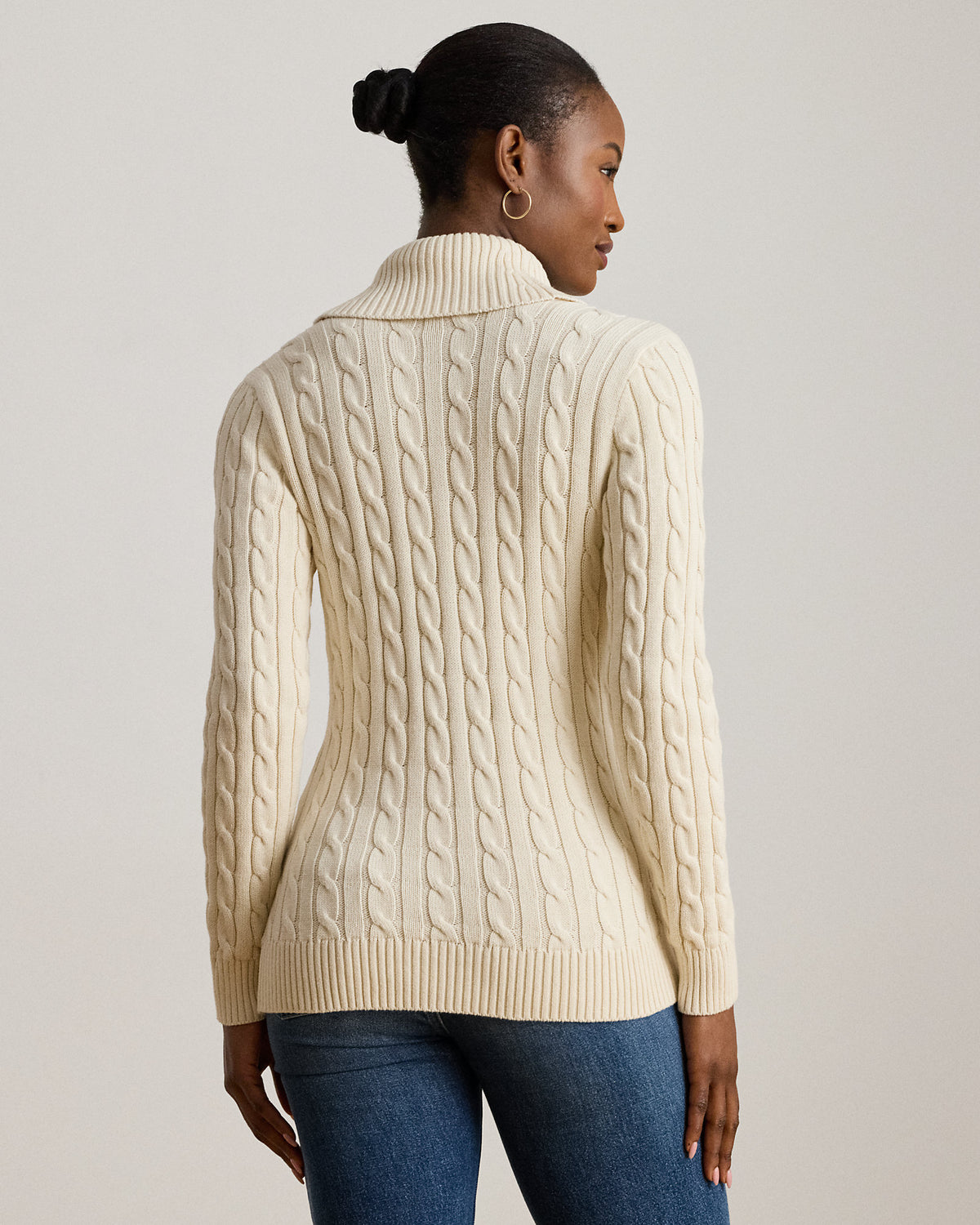 Ralph Lauren Buckled Cotton Sweater