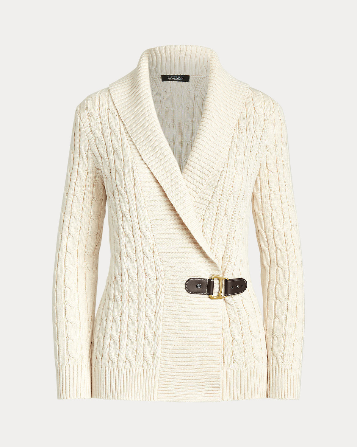 Ralph Lauren Buckled Cotton Sweater
