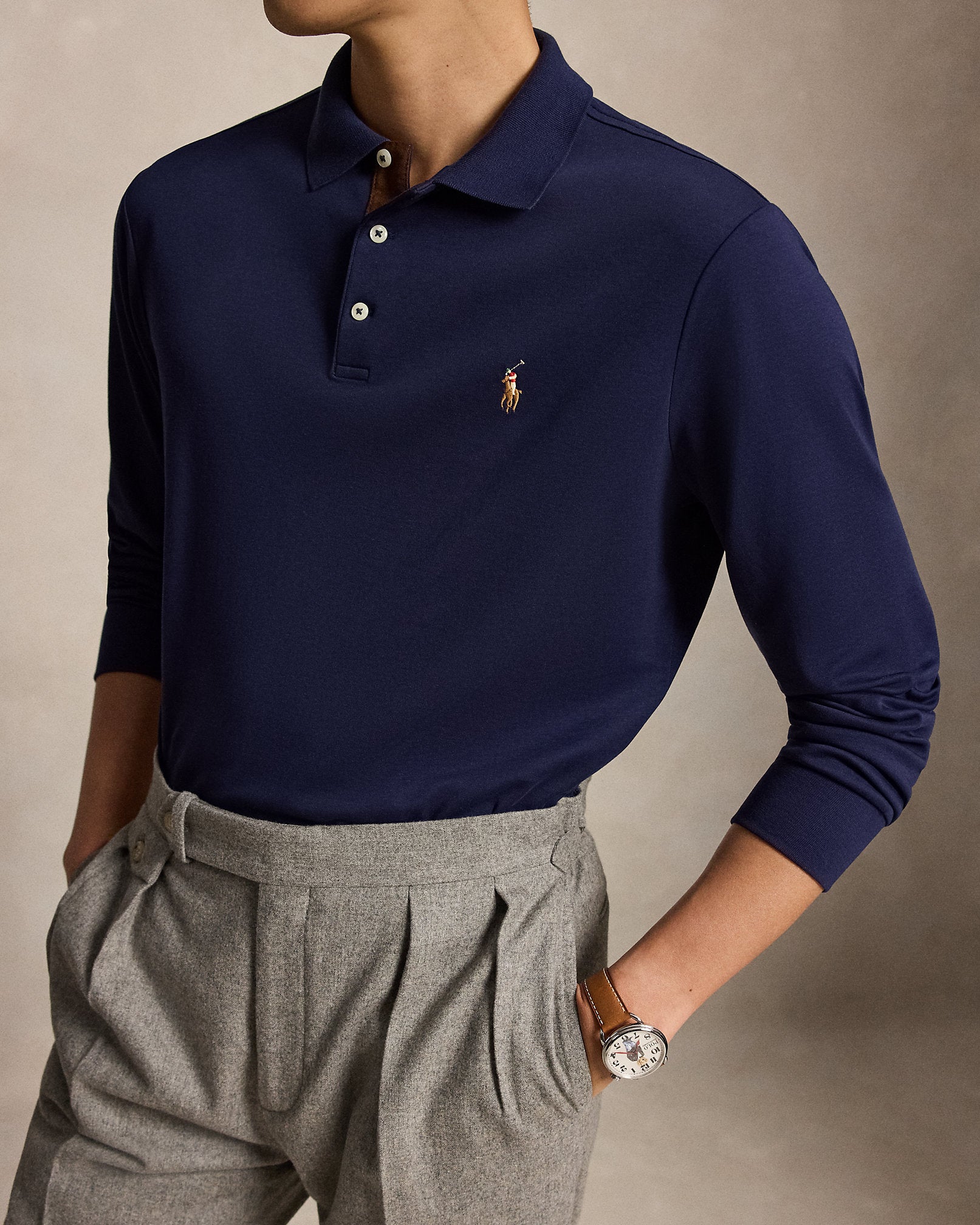 Ralph Lauren Classic Fit Soft Cotton Polo Shirt