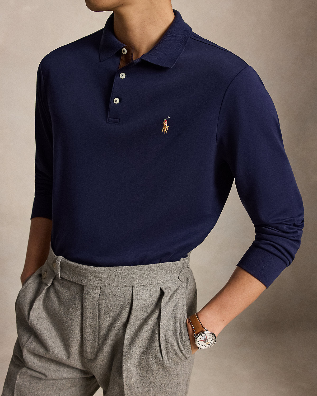 Ralph Lauren Classic Fit Soft Cotton Polo Shirt