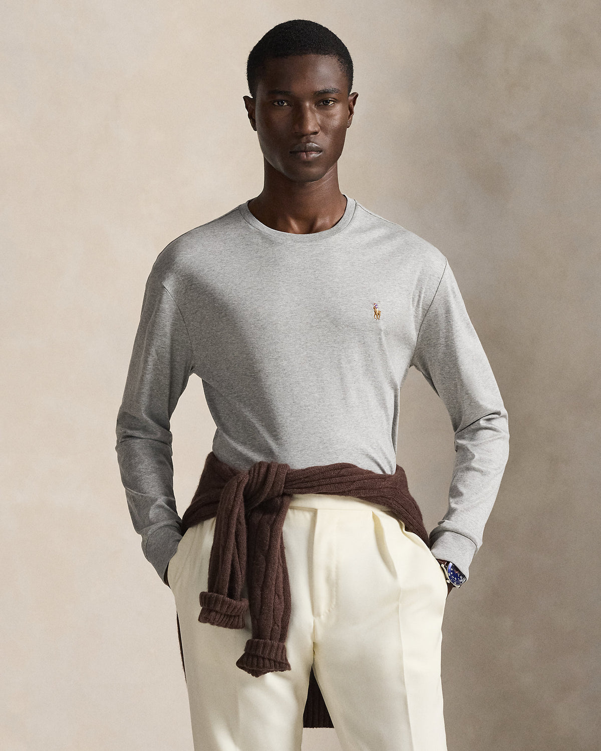 Ralph Lauren Classic Fit Soft Cotton Crewneck TShirt