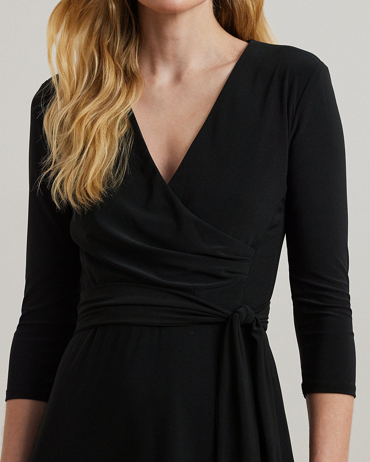 Ralph Lauren Surplice Jersey Dress