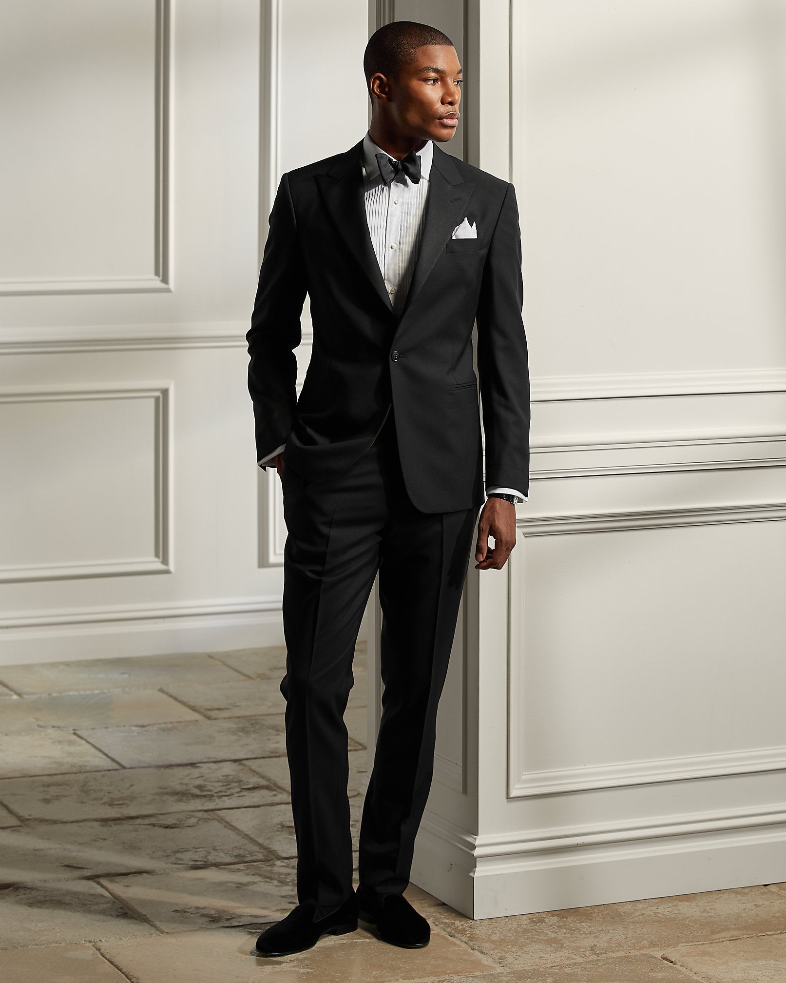 Ralph Lauren Gregory HandTailored Wool Peak Tuxedo