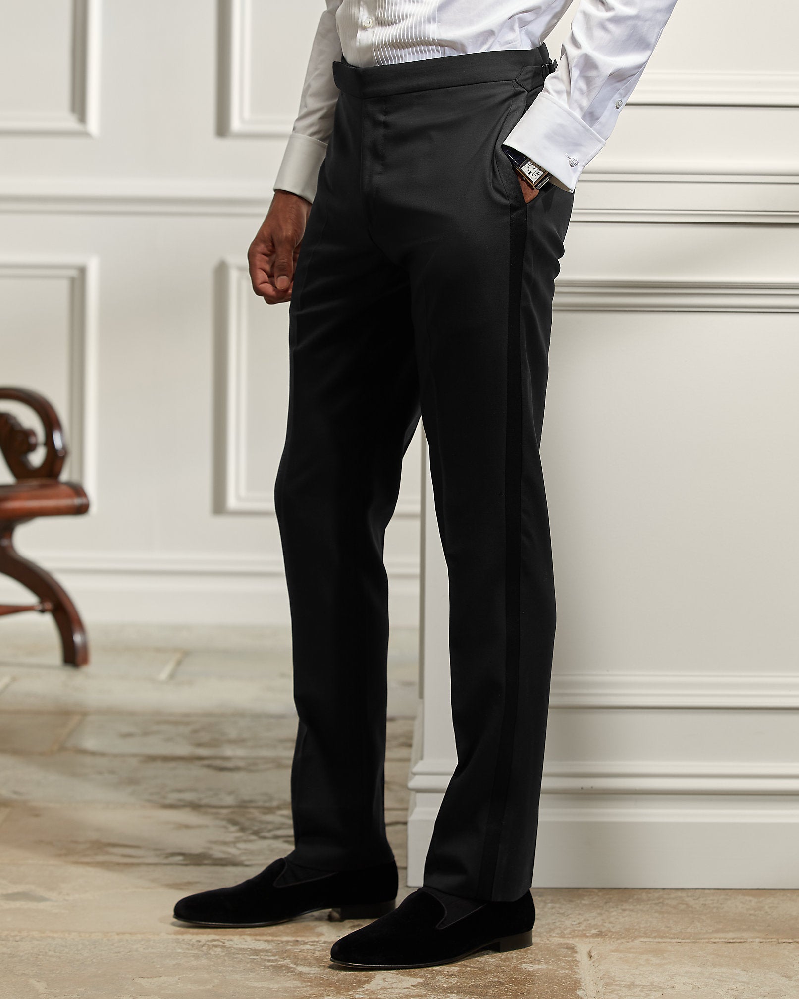Ralph Lauren Gregory HandTailored Wool Peak Tuxedo