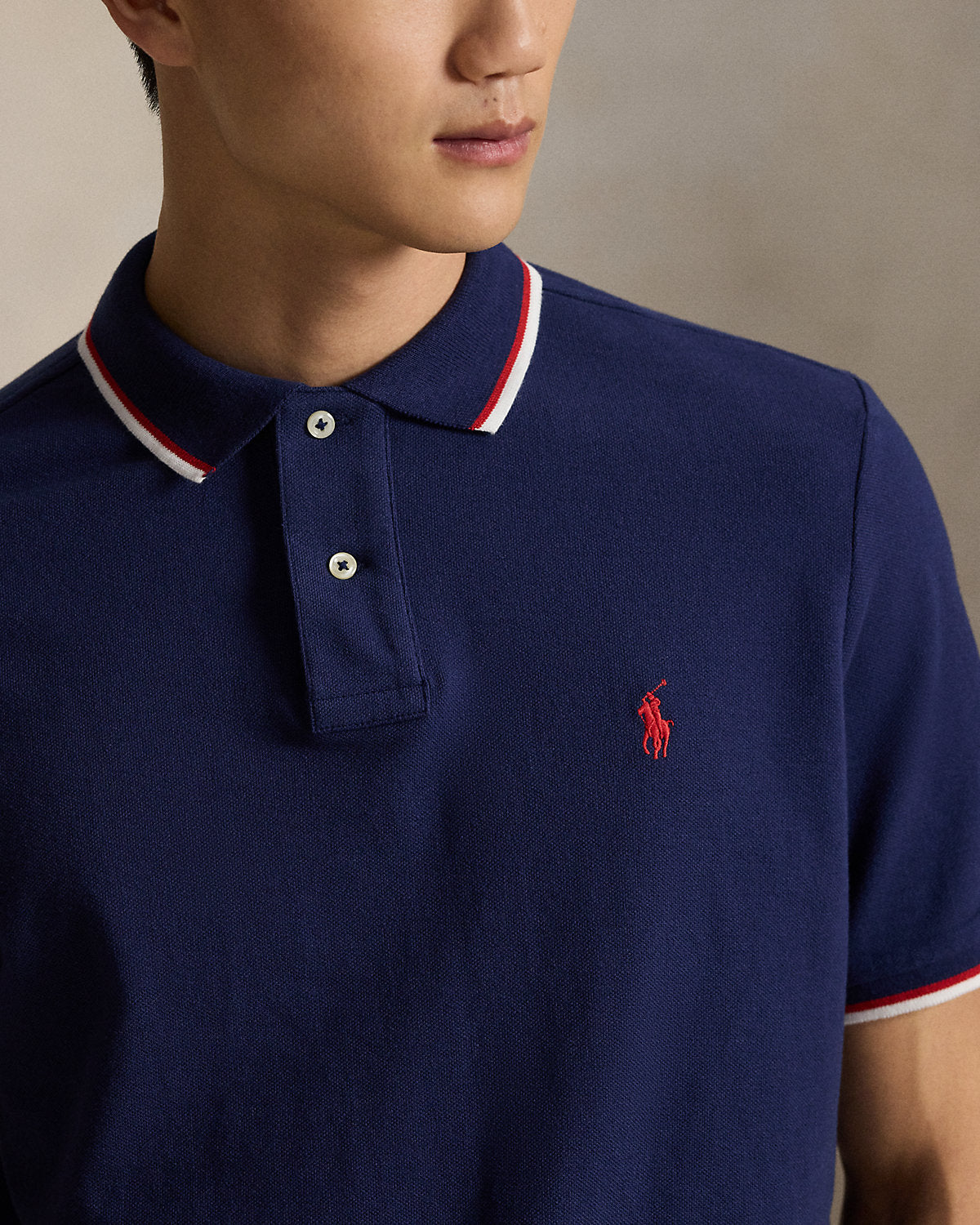 Ralph Lauren Classic Fit Mesh Polo Shirt