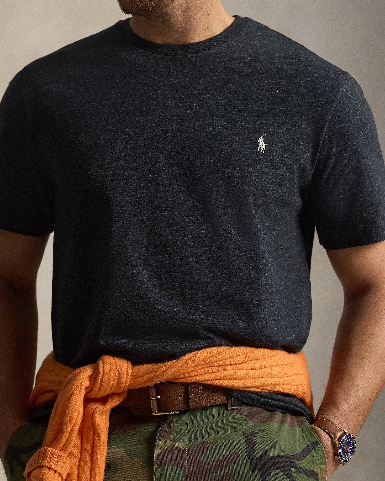 Ralph Lauren Jersey Crewneck TShirt