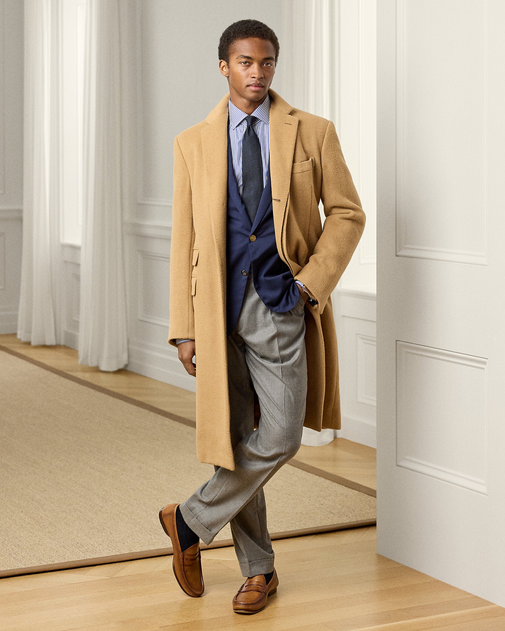 Ralph Lauren Kent Handmade CamelHair Topcoat