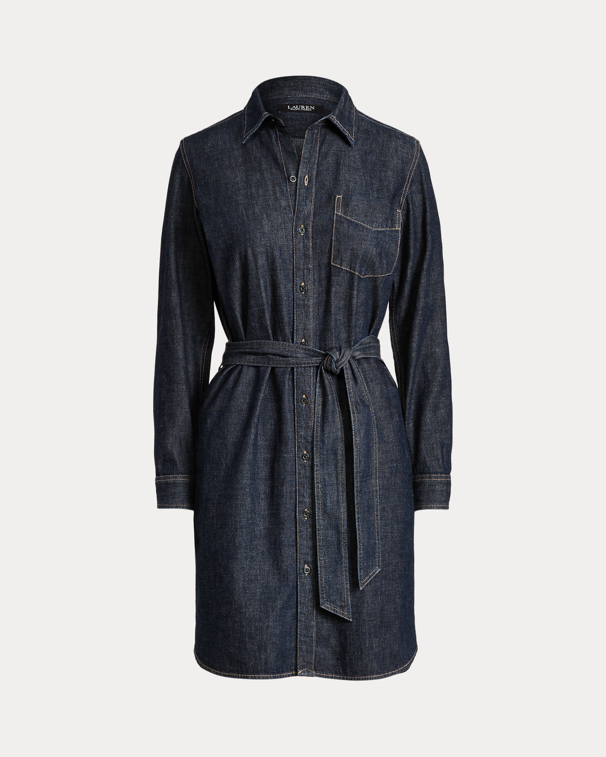 Ralph Lauren Belted Denim Shirtdress