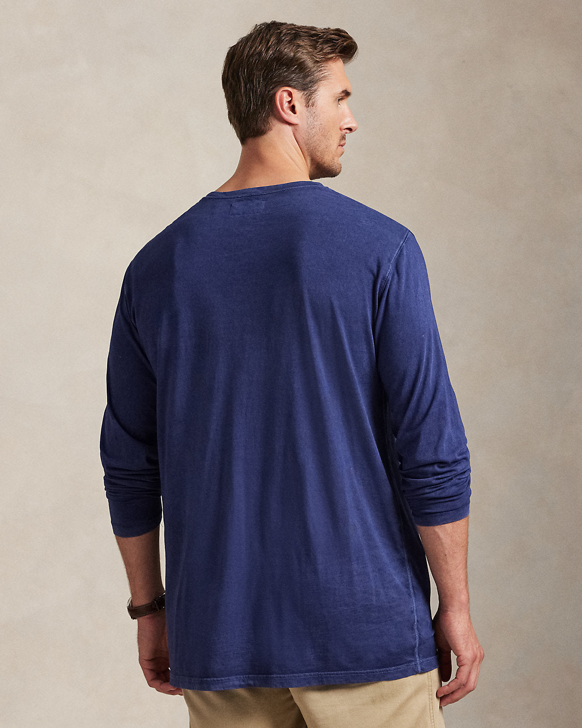 Ralph Lauren Slub Jersey Henley Shirt