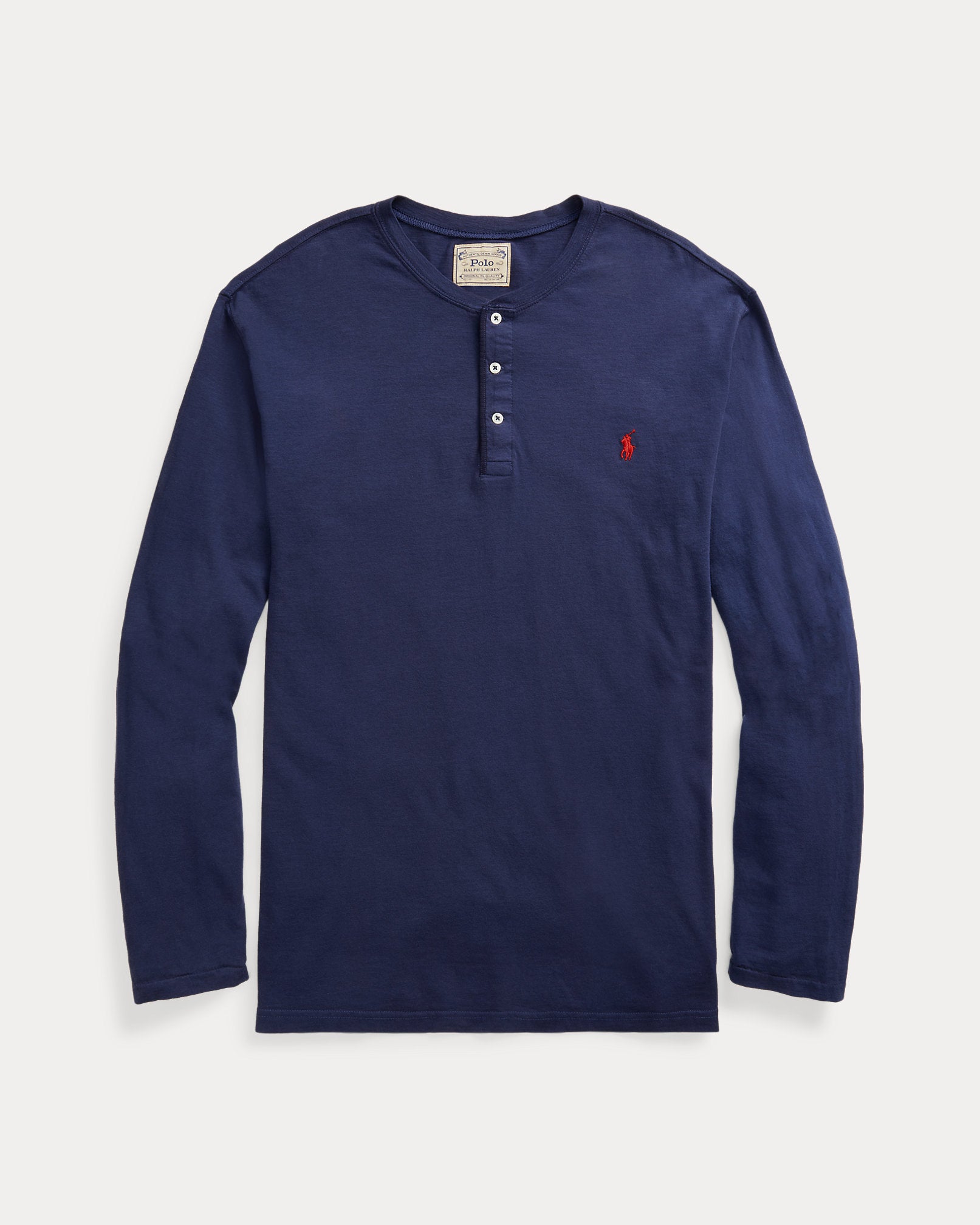 Ralph Lauren Slub Jersey Henley Shirt