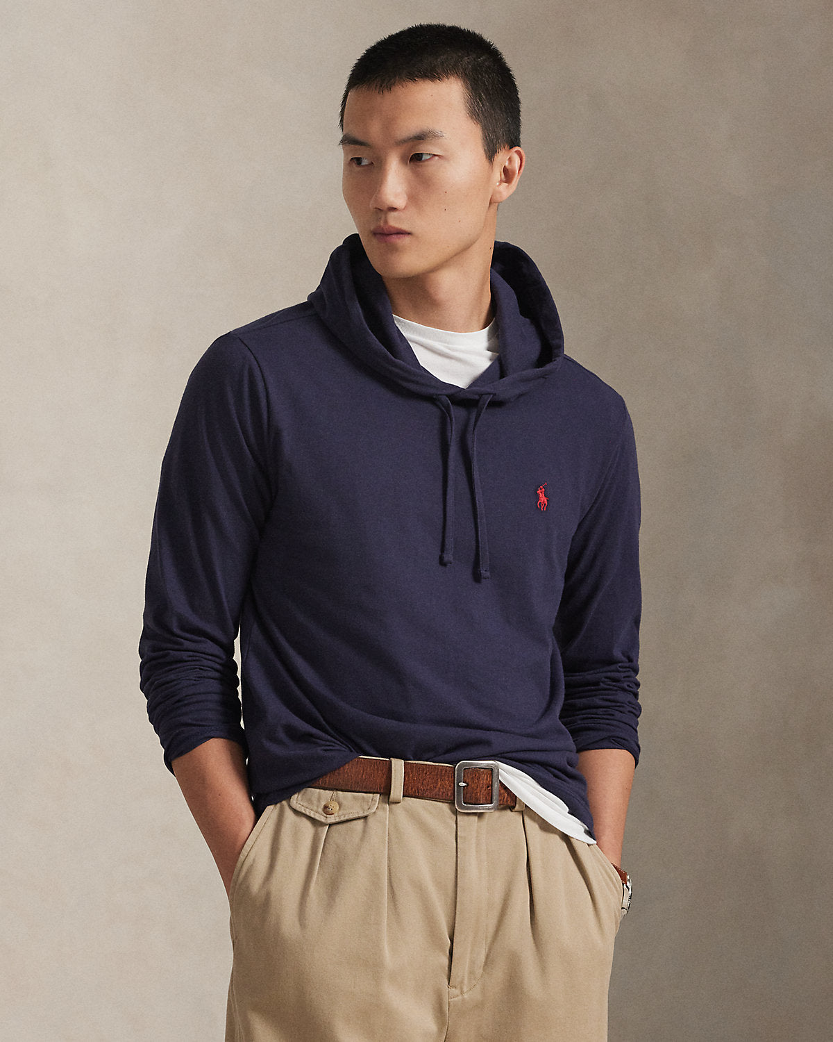 Ralph Lauren Jersey Hooded TShirt