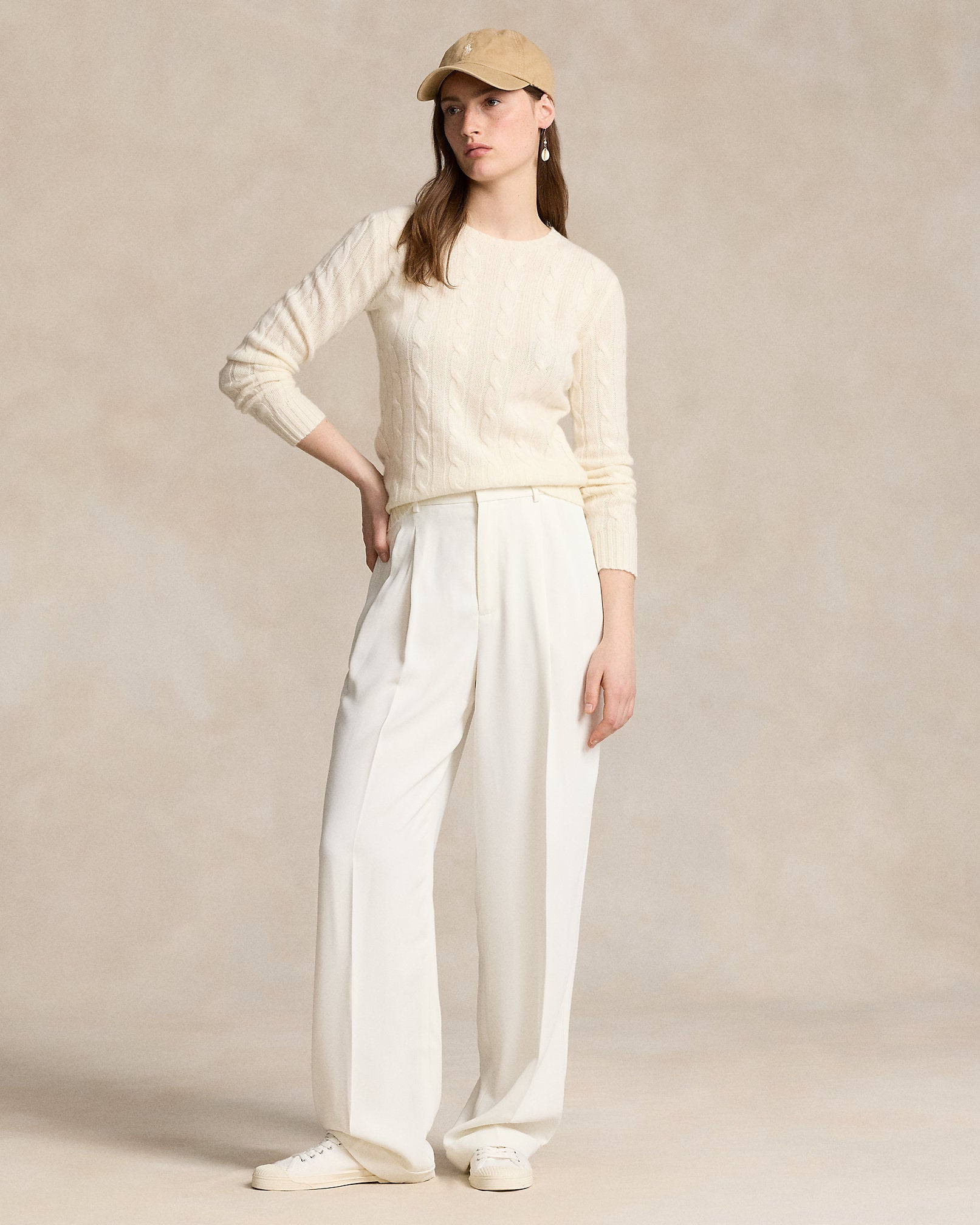 Ralph Lauren The Iconic CableKnit Cashmere Sweater