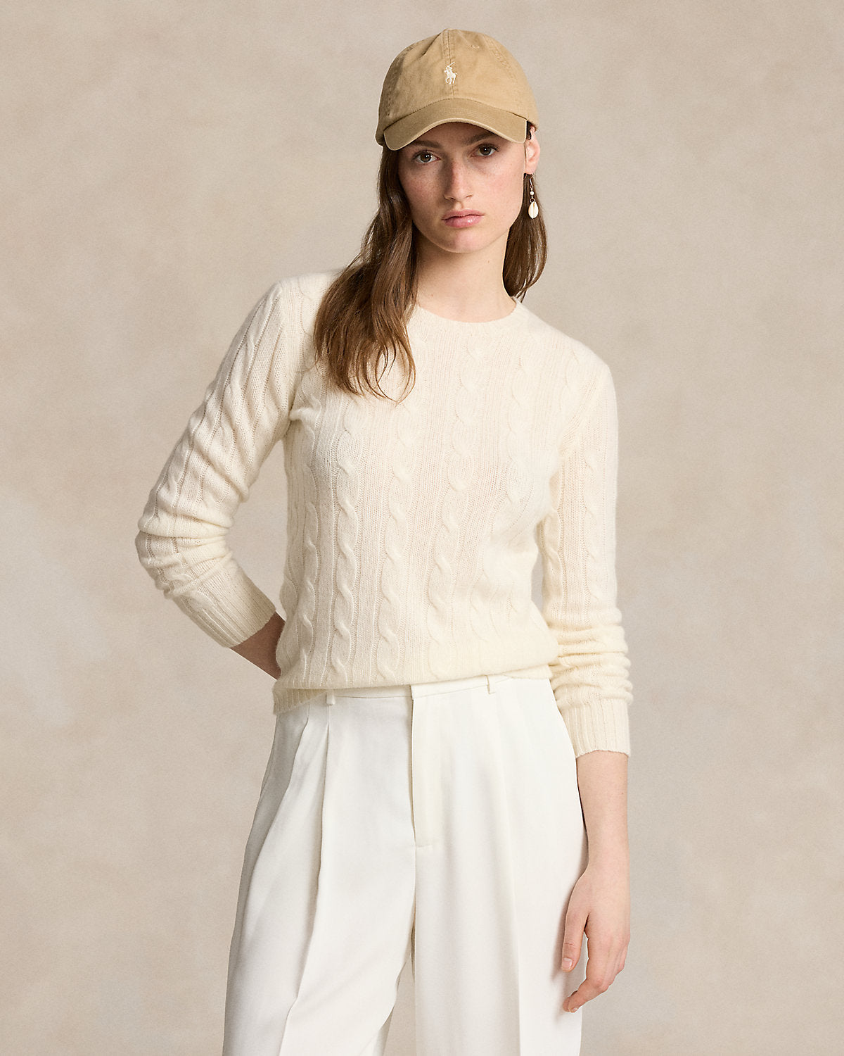 Ralph Lauren The Iconic CableKnit Cashmere Sweater