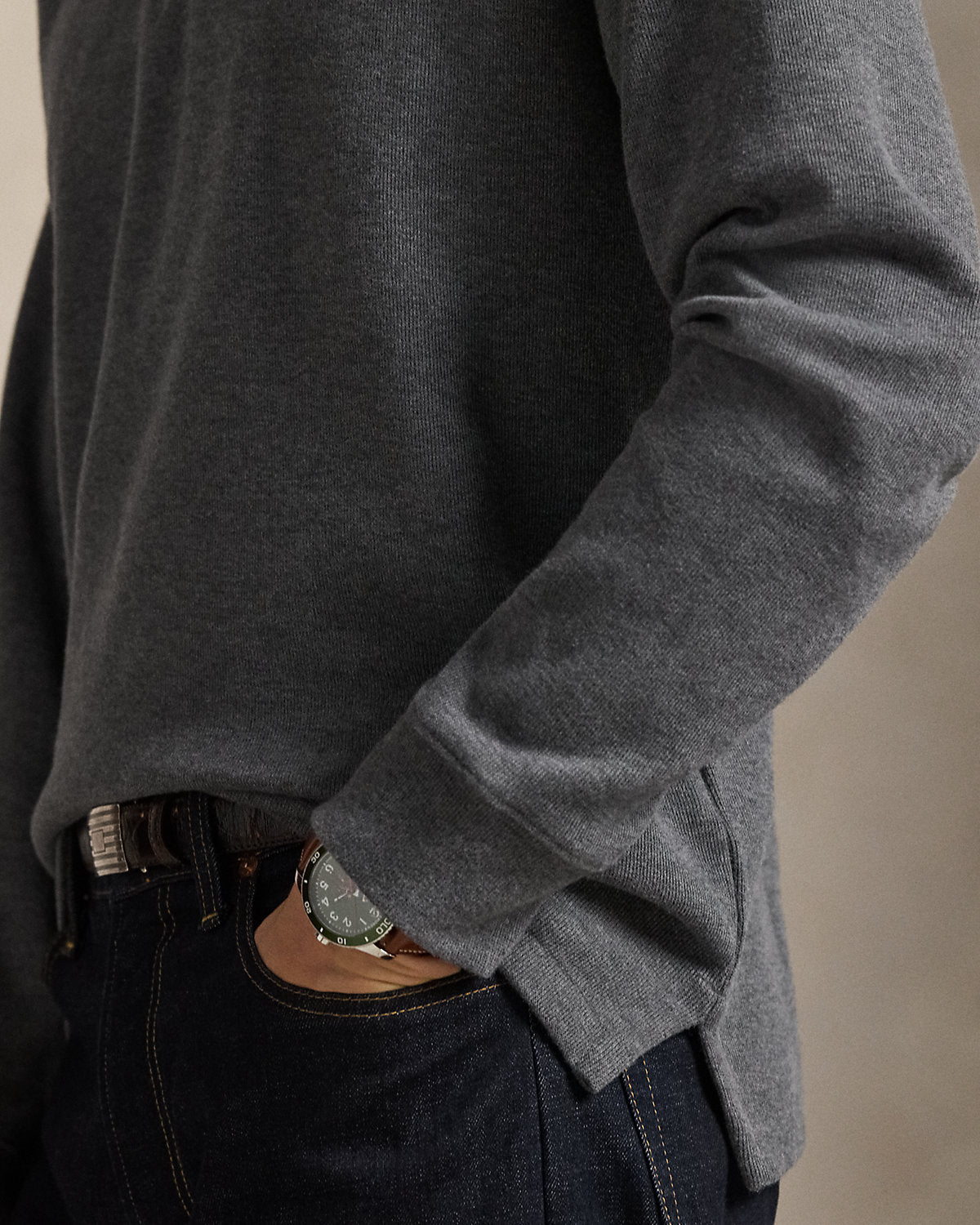 Ralph Lauren EstateRib QuarterZip Pullover