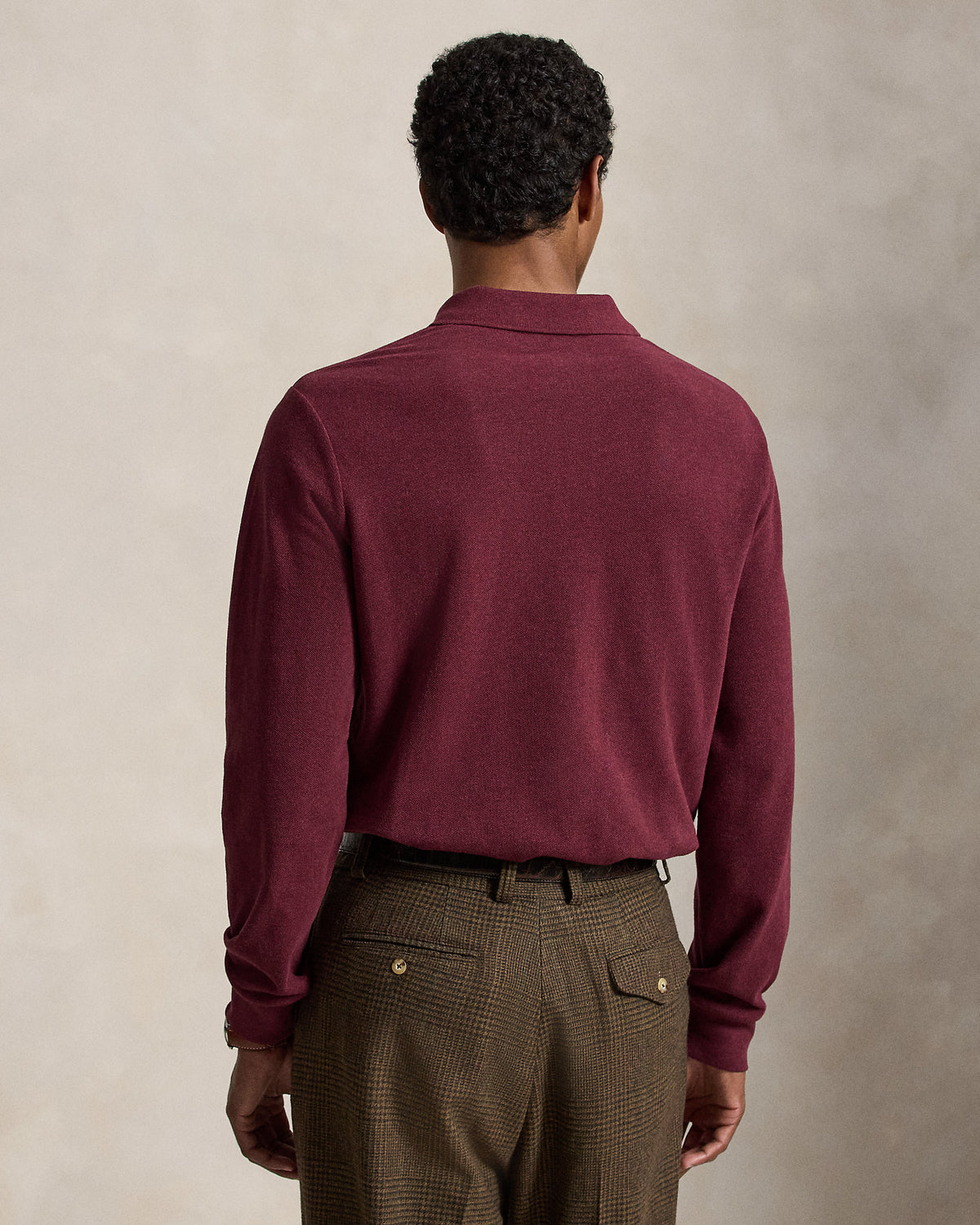 Ralph Lauren Mesh LongSleeve Polo Shirt All Fits