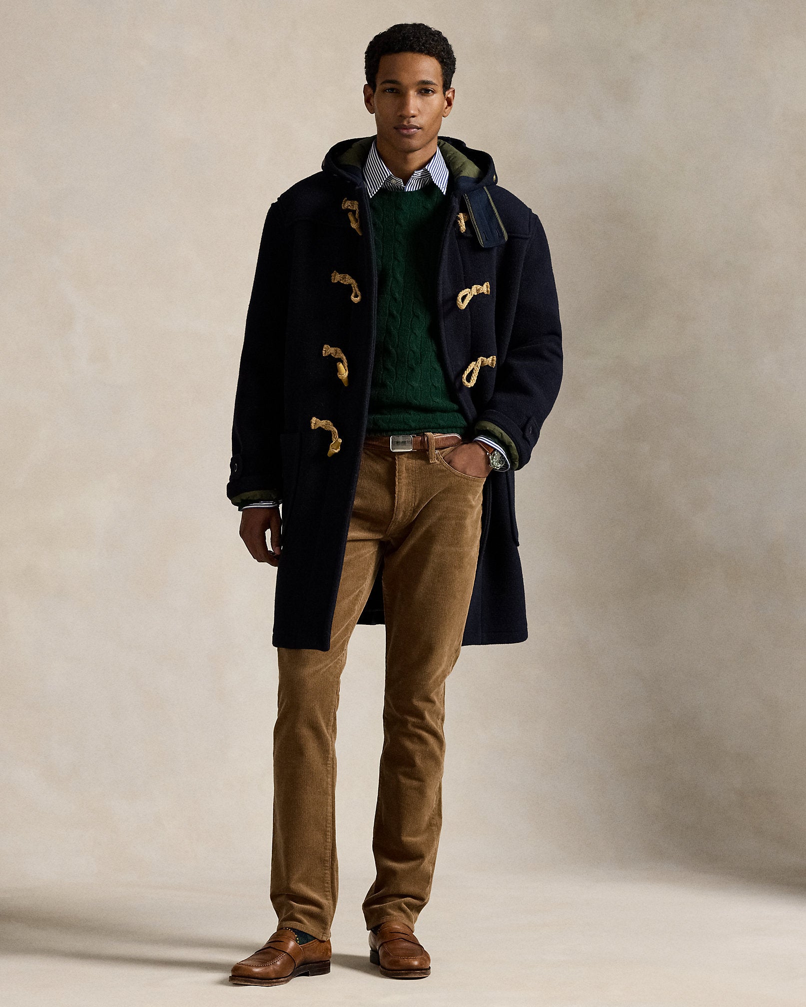 Ralph Lauren Varick Slim Straight Corduroy Pant
