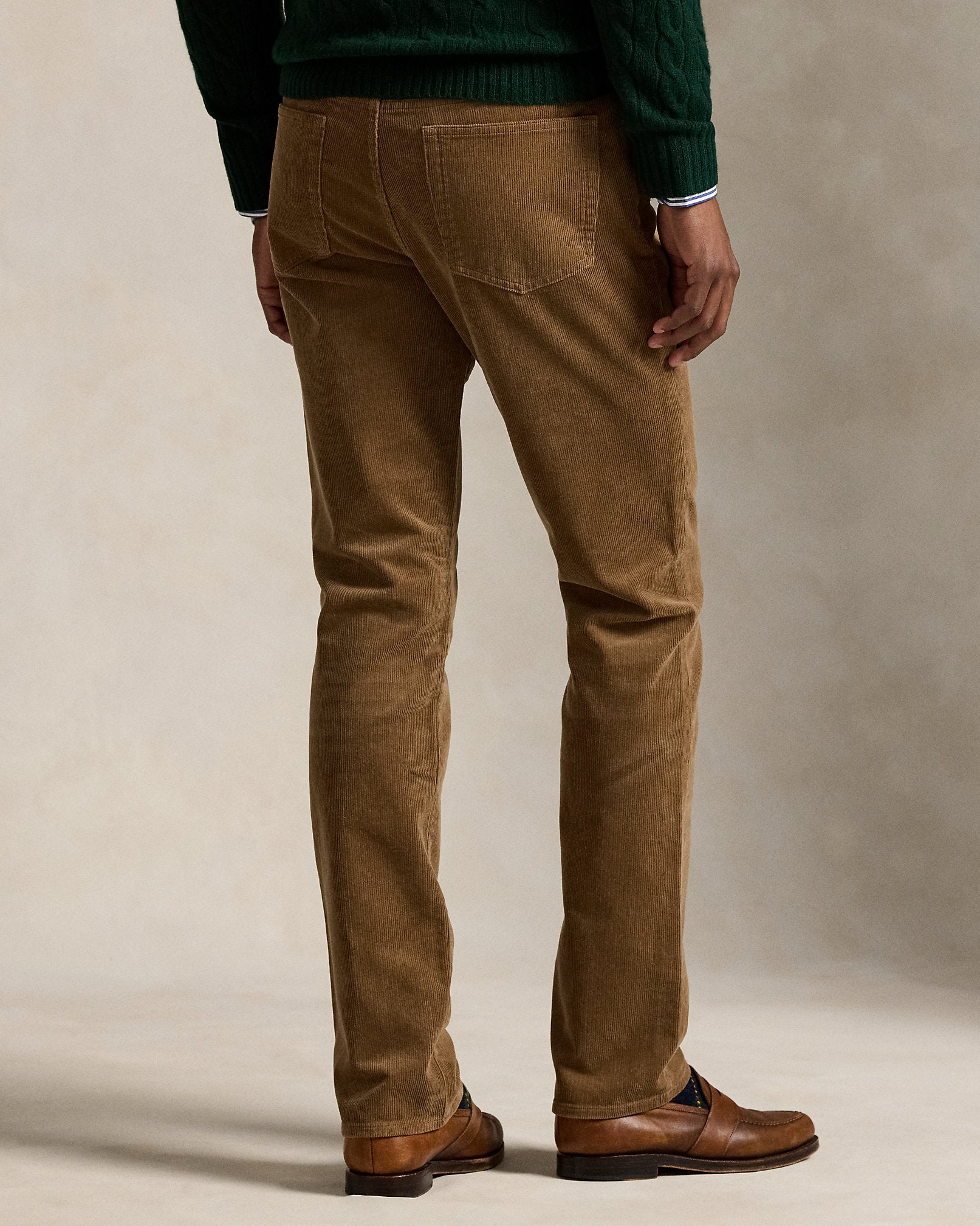 Ralph Lauren Varick Slim Straight Corduroy Pant