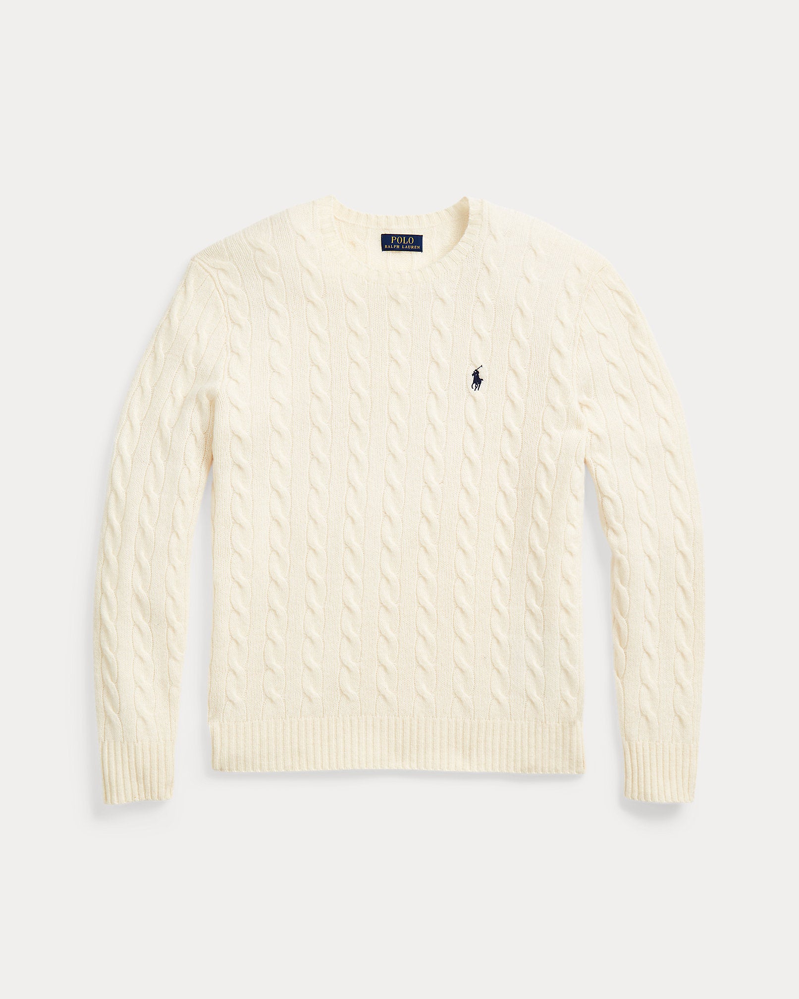 Ralph Lauren CableKnit WoolCashmere Sweater
