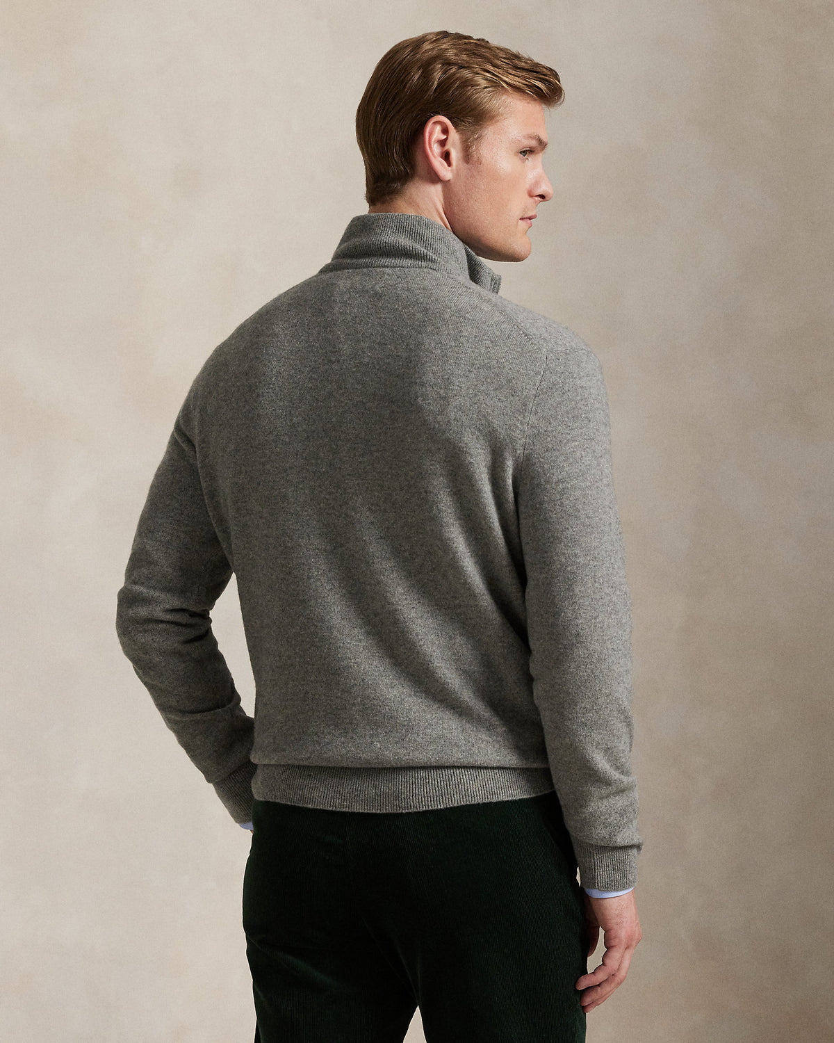 Ralph Lauren Wool QuarterZip Sweater
