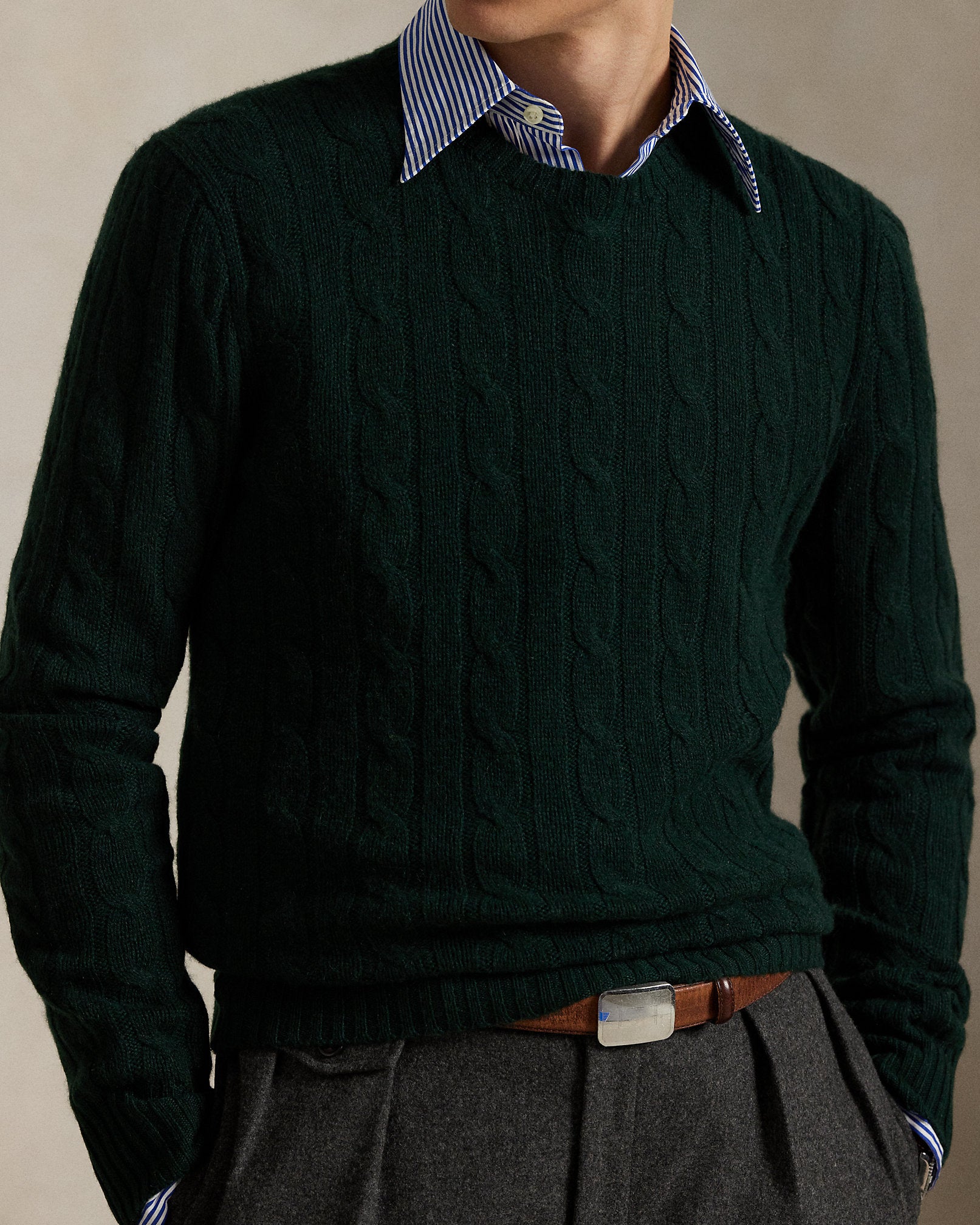 Ralph Lauren The Iconic CableKnit Cashmere Sweater