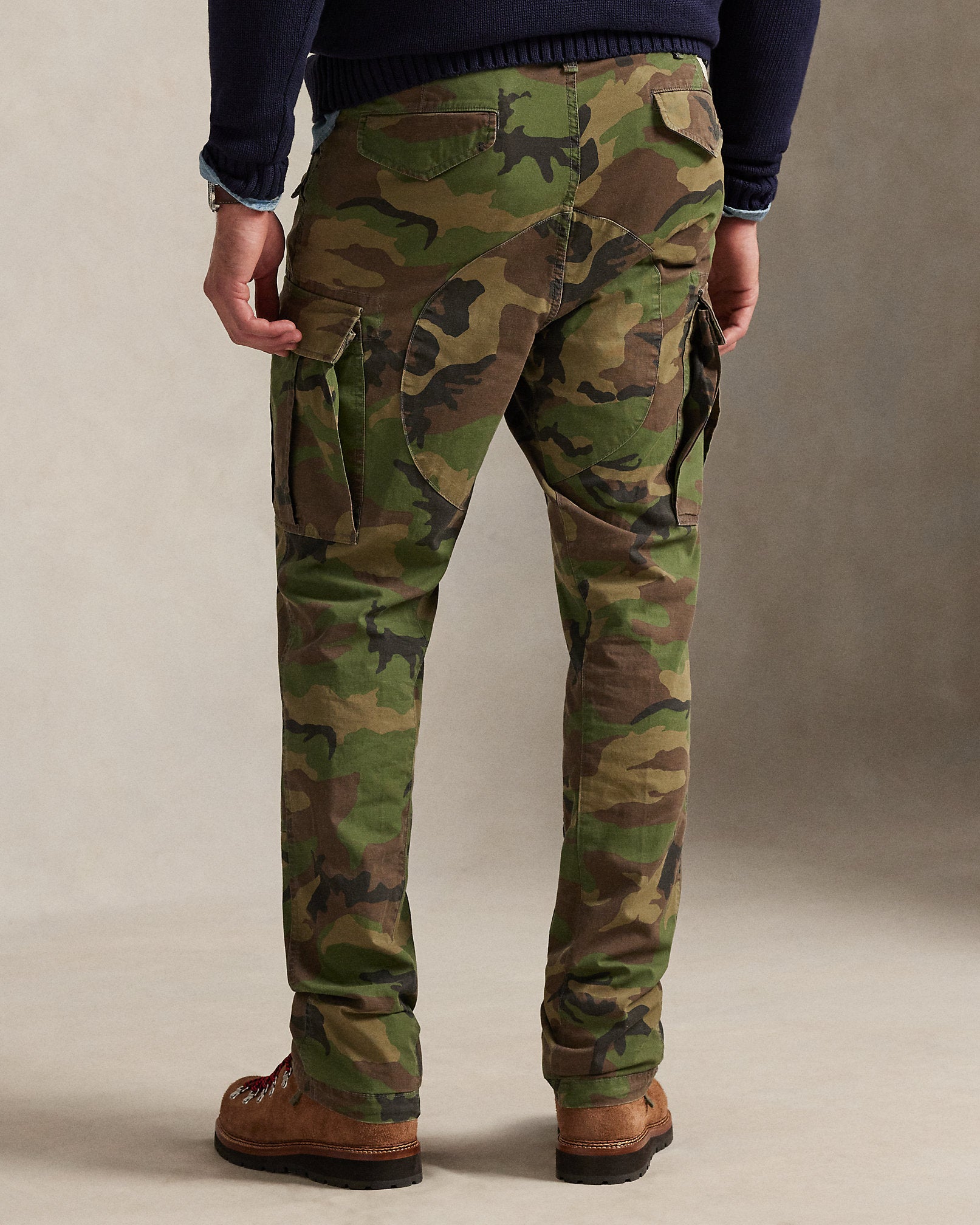 Ralph Lauren Classic Fit Camo Canvas Cargo Pant