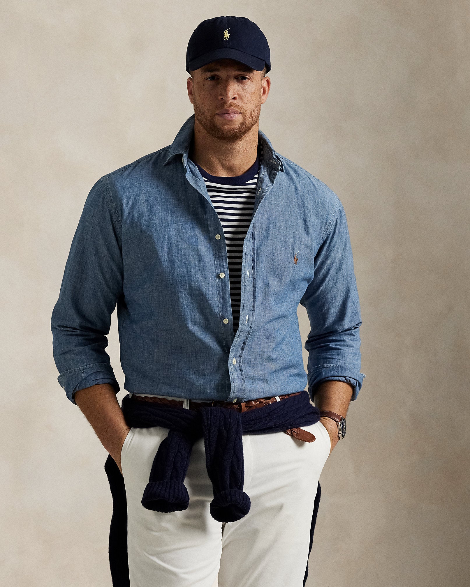 Ralph Lauren Indigo Chambray Shirt