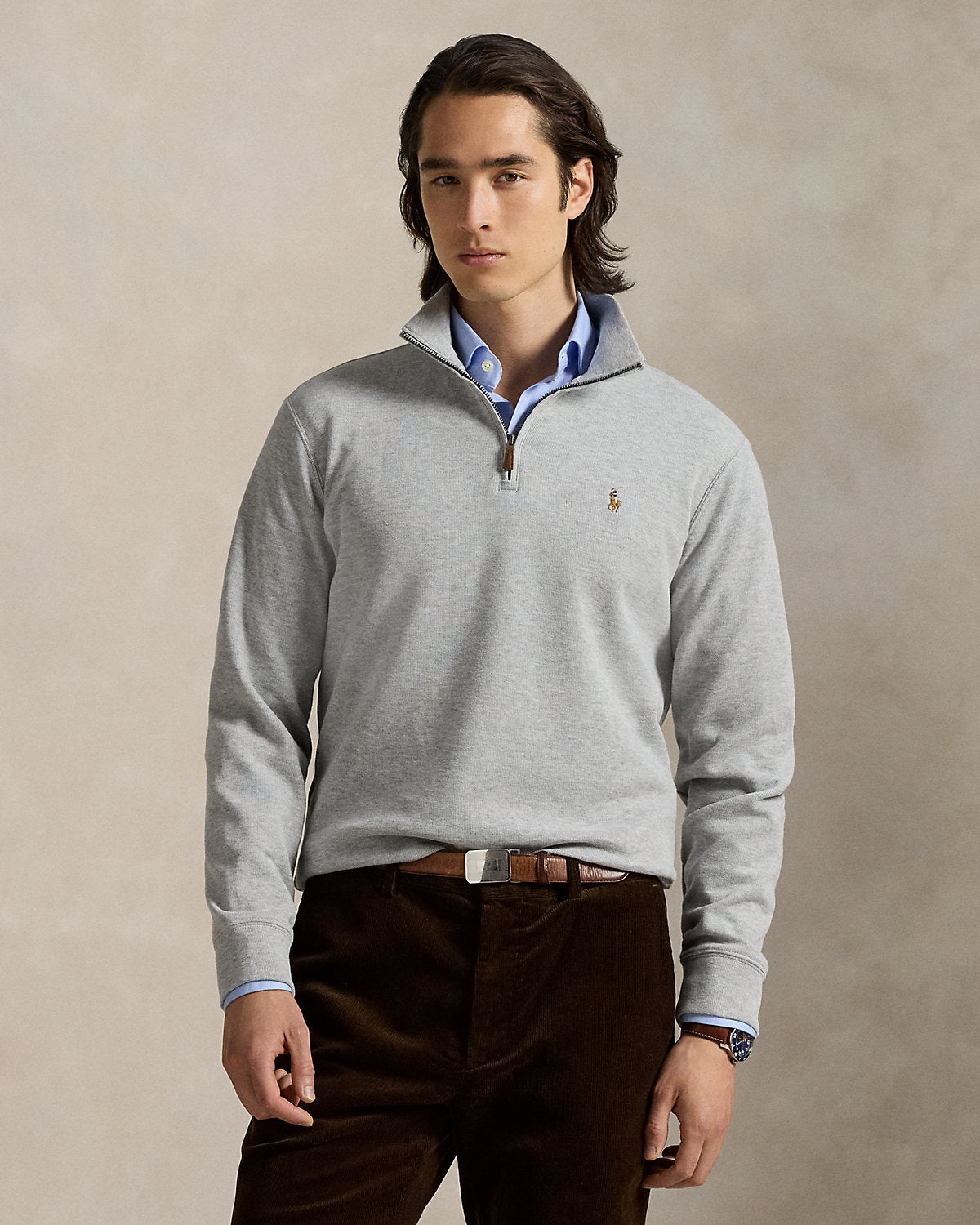 Ralph Lauren EstateRib QuarterZip Pullover