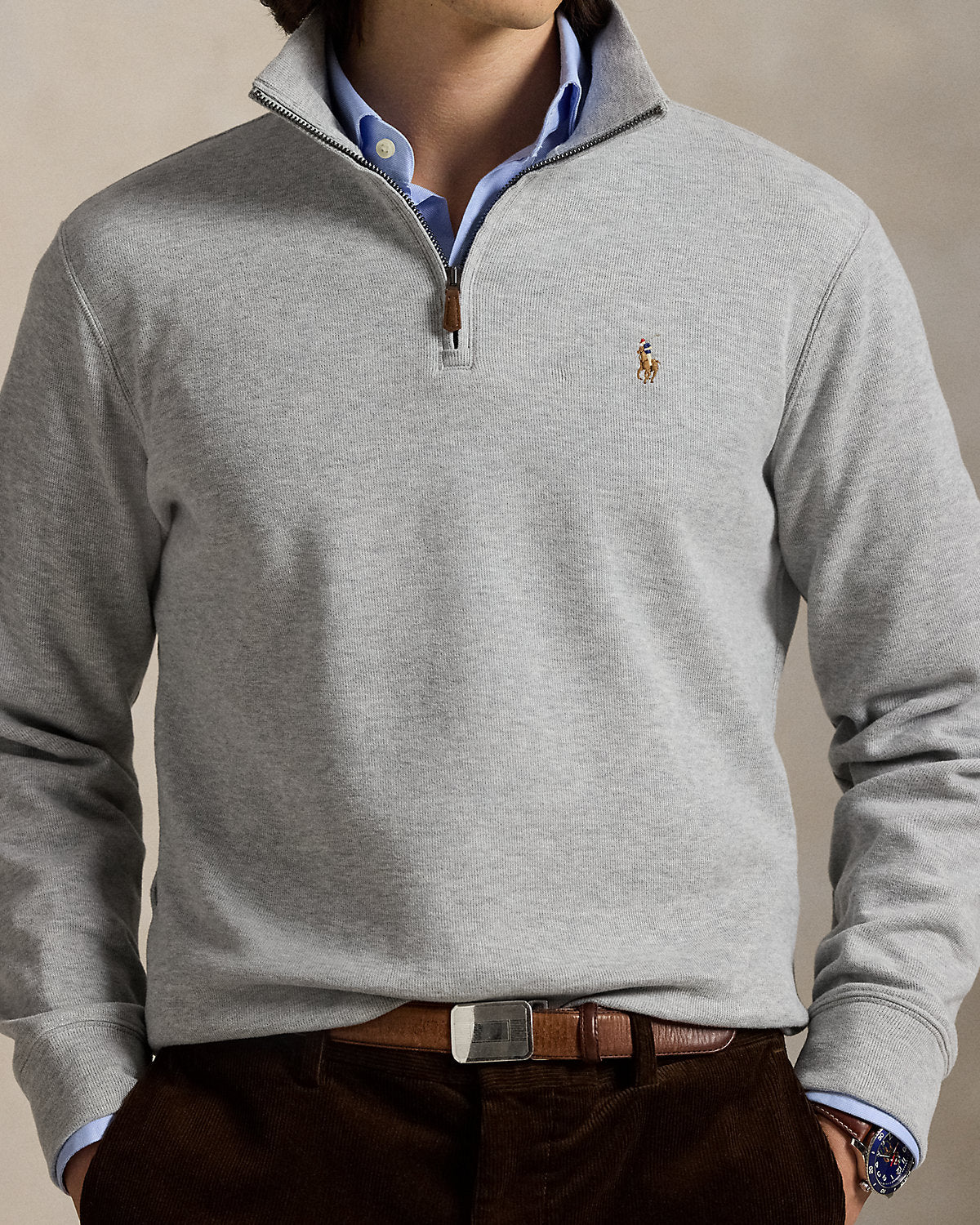 Ralph Lauren EstateRib QuarterZip Pullover