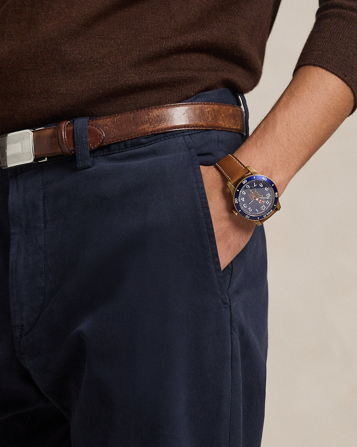 Ralph Lauren Stretch Straight Fit Chino Pant