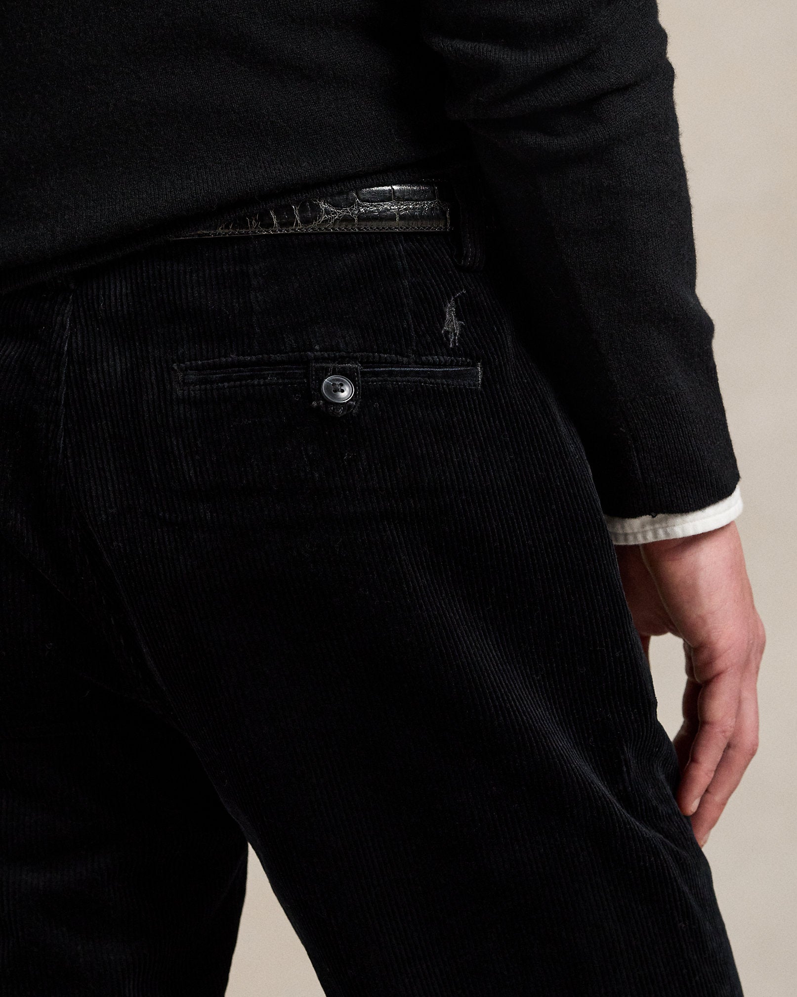 Ralph Lauren Straight Fit Stretch Corduroy Pant