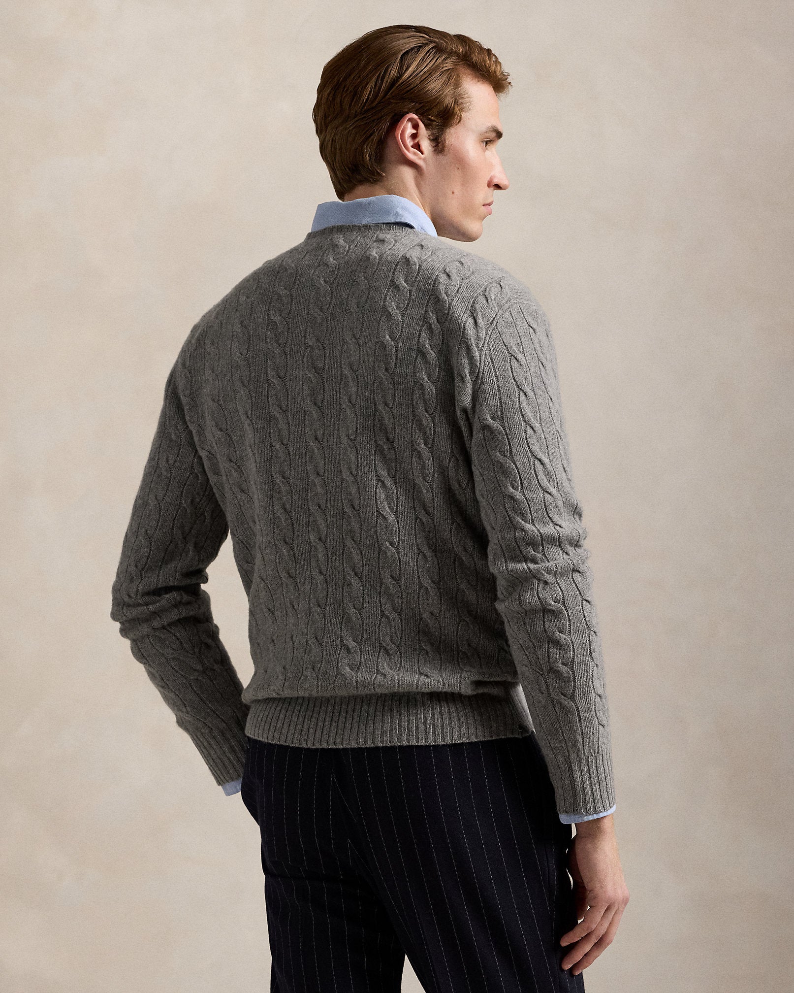 Ralph Lauren CableKnit WoolCashmere Sweater