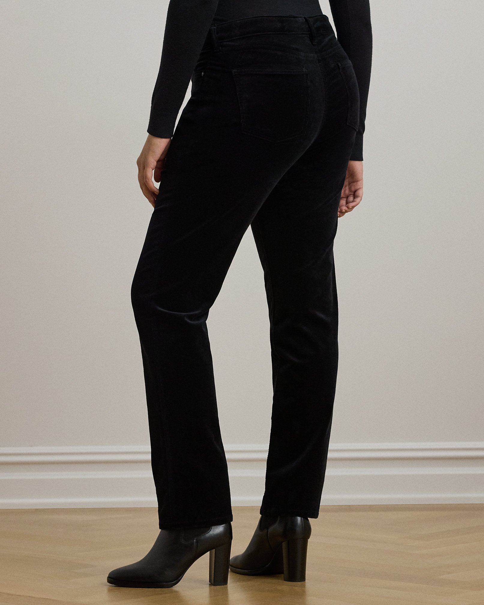 Ralph Lauren Stretch Corduroy MidRise Straight Pant