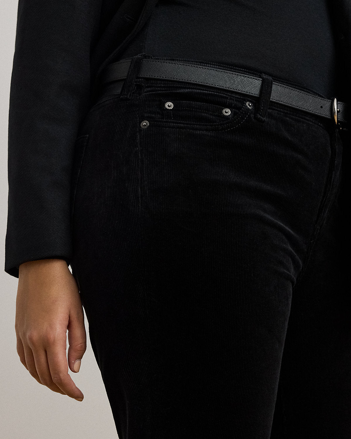 Ralph Lauren Stretch Corduroy MidRise Straight Pant