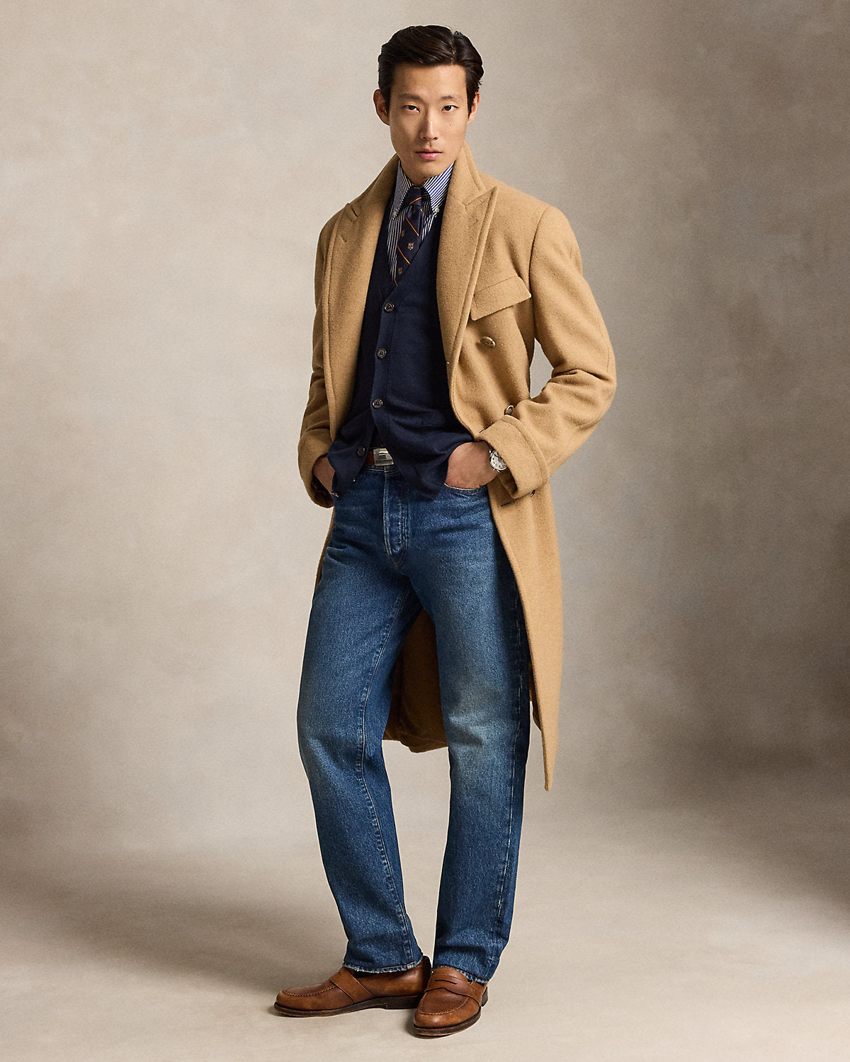 Ralph Lauren Cotton VNeck Cardigan