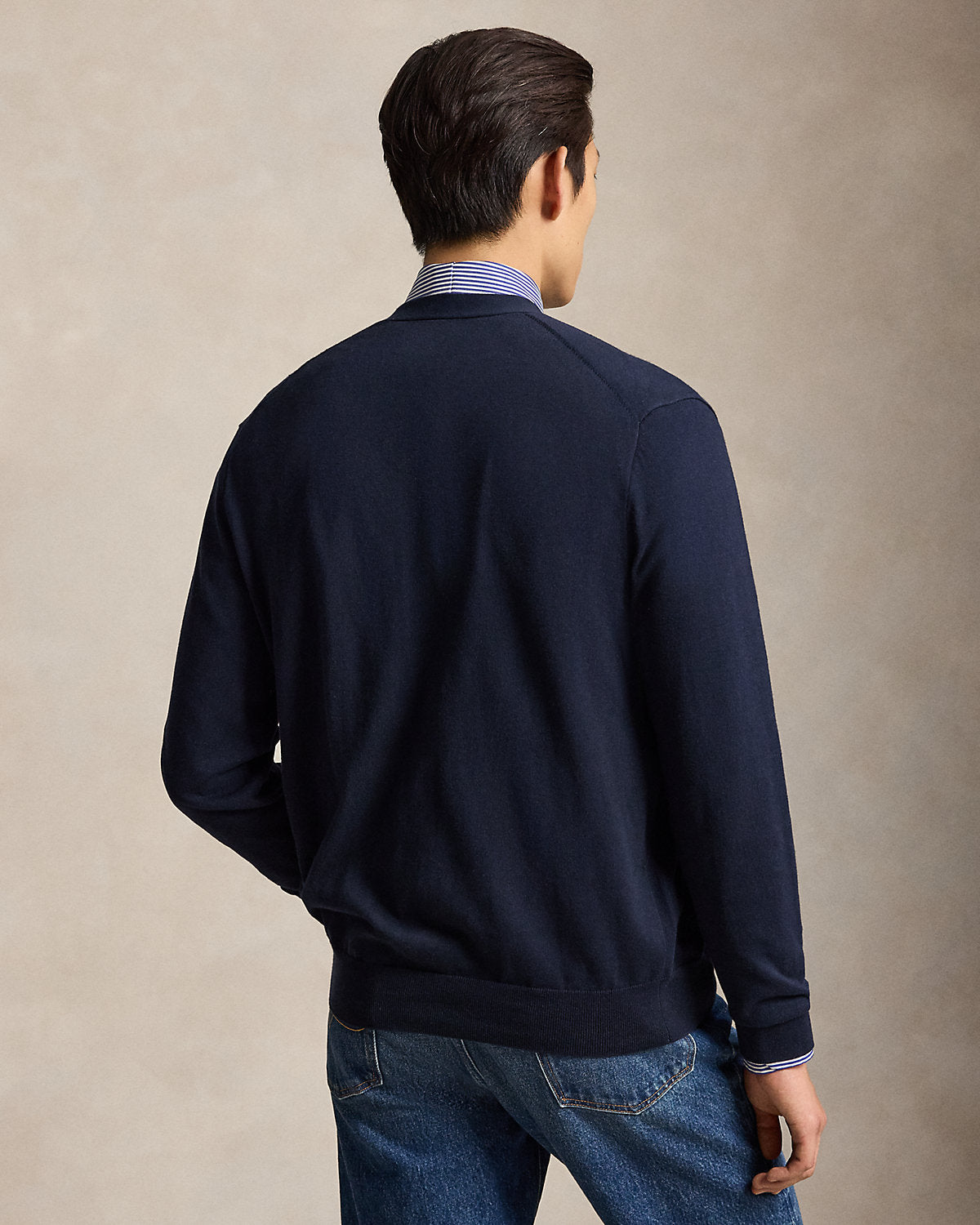 Ralph Lauren Cotton VNeck Cardigan