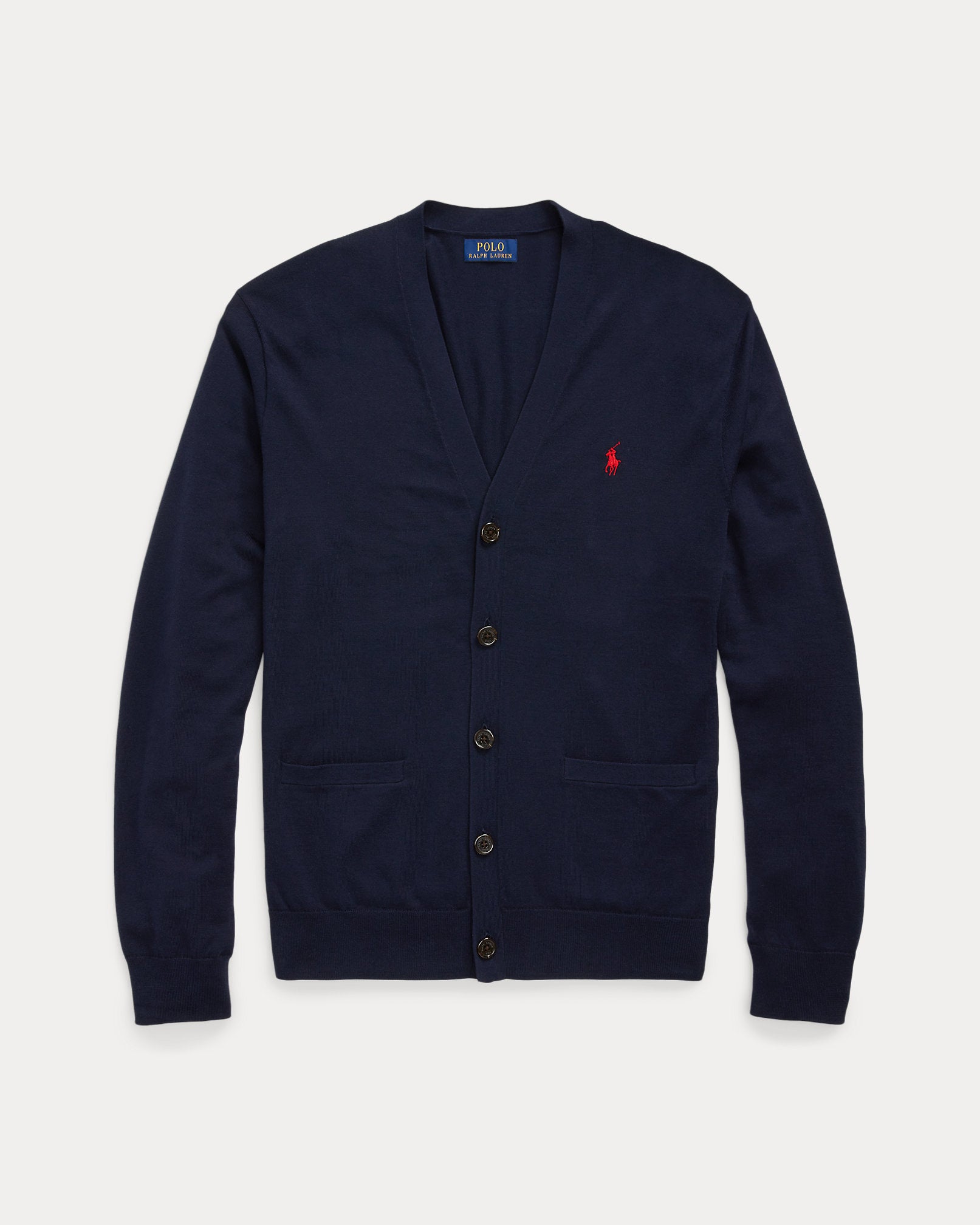 Ralph Lauren Cotton VNeck Cardigan