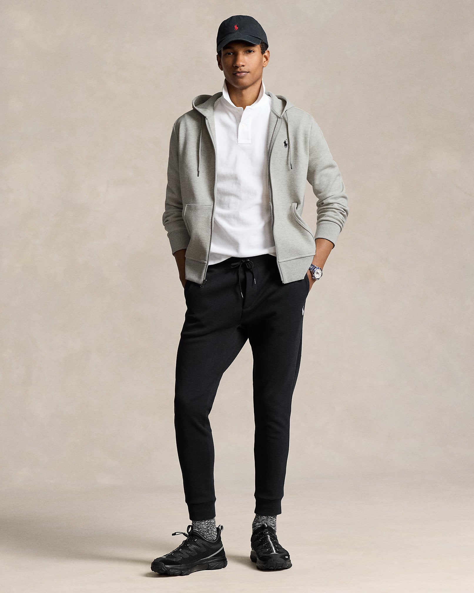 Ralph Lauren DoubleKnit FullZip Hoodie