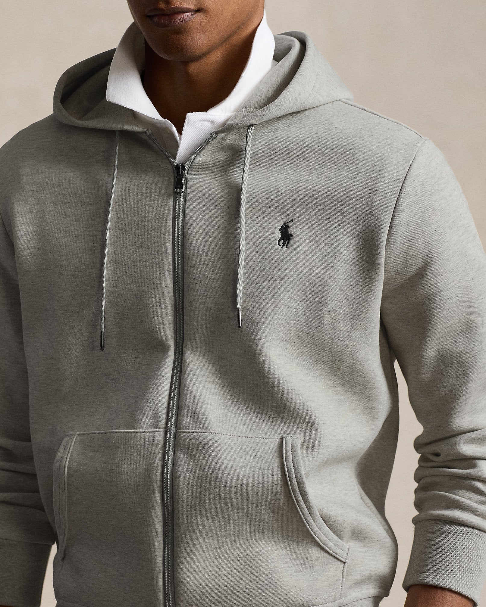 Ralph Lauren DoubleKnit FullZip Hoodie