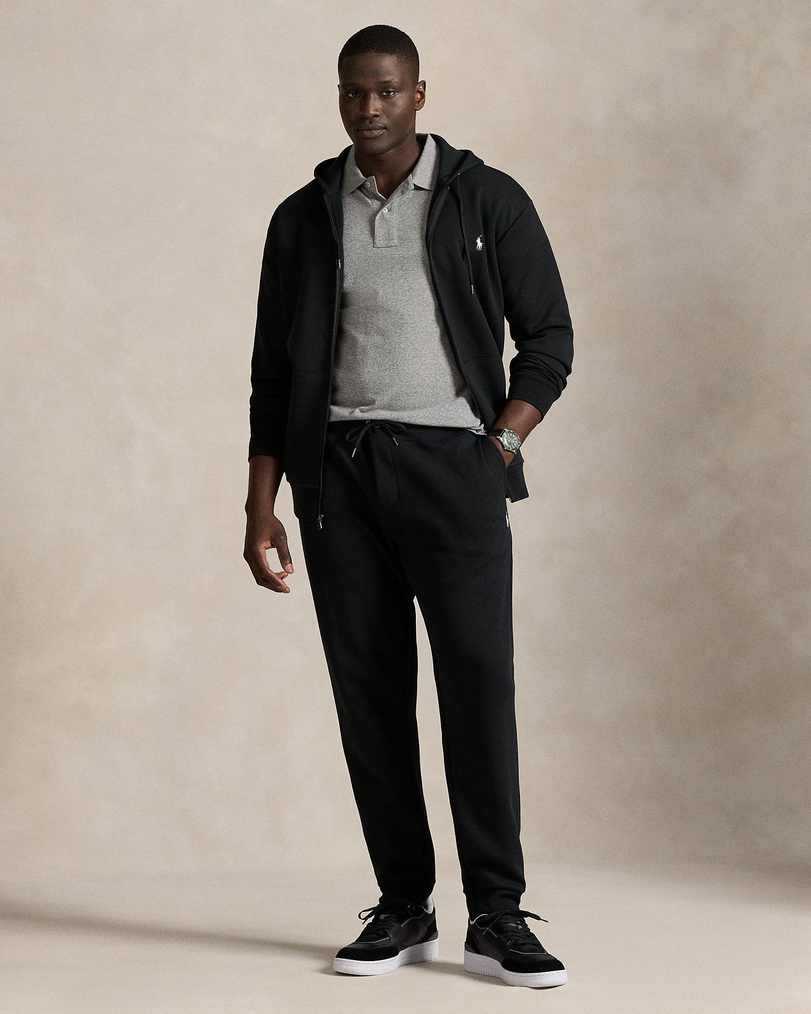 Ralph Lauren DoubleKnit FullZip Hoodie