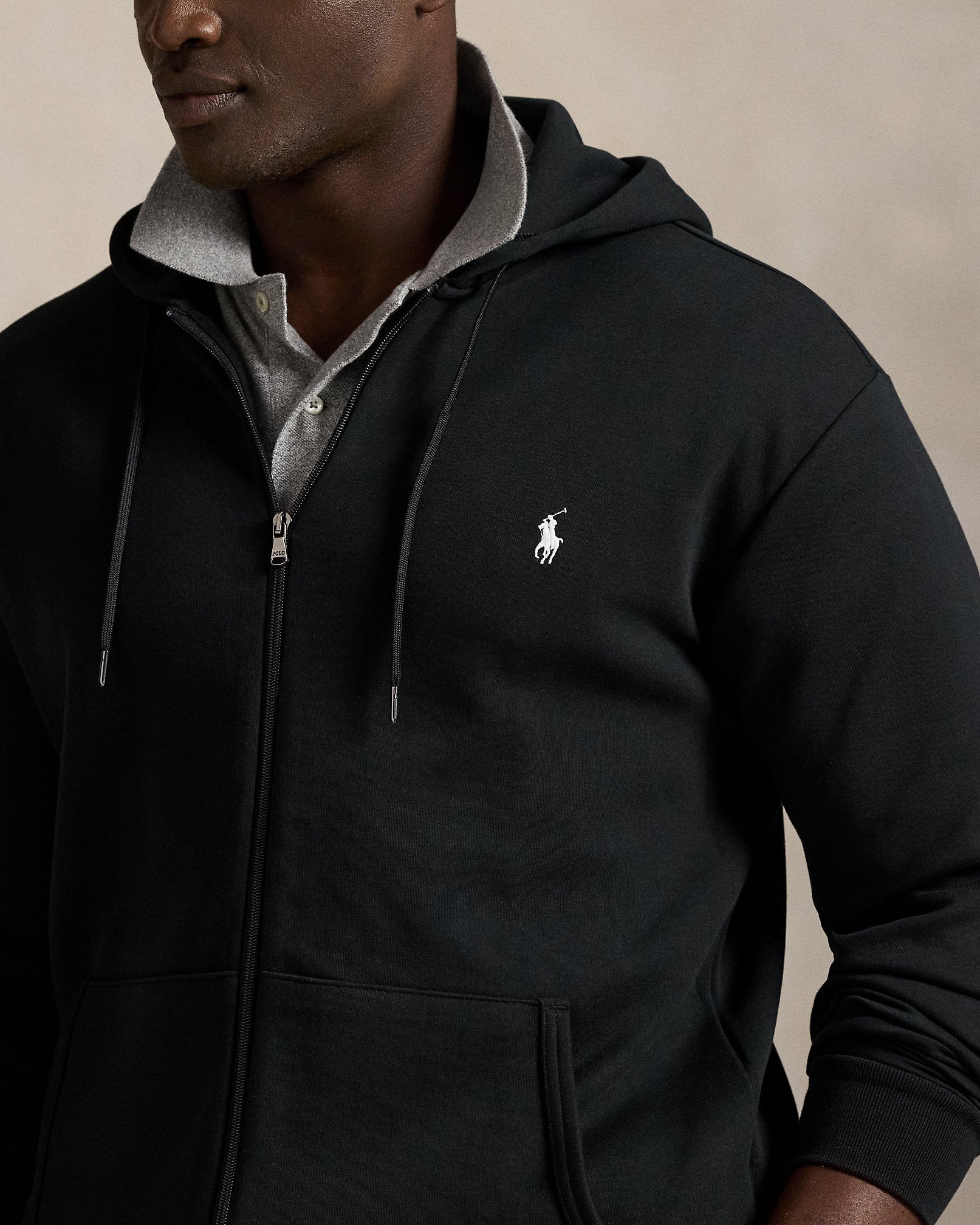 Ralph Lauren DoubleKnit FullZip Hoodie