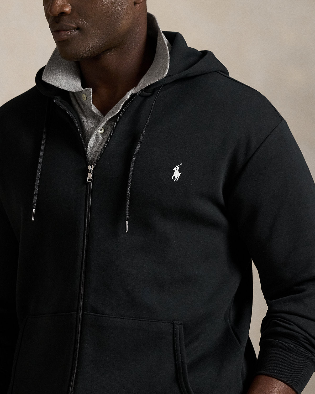 Ralph Lauren DoubleKnit FullZip Hoodie