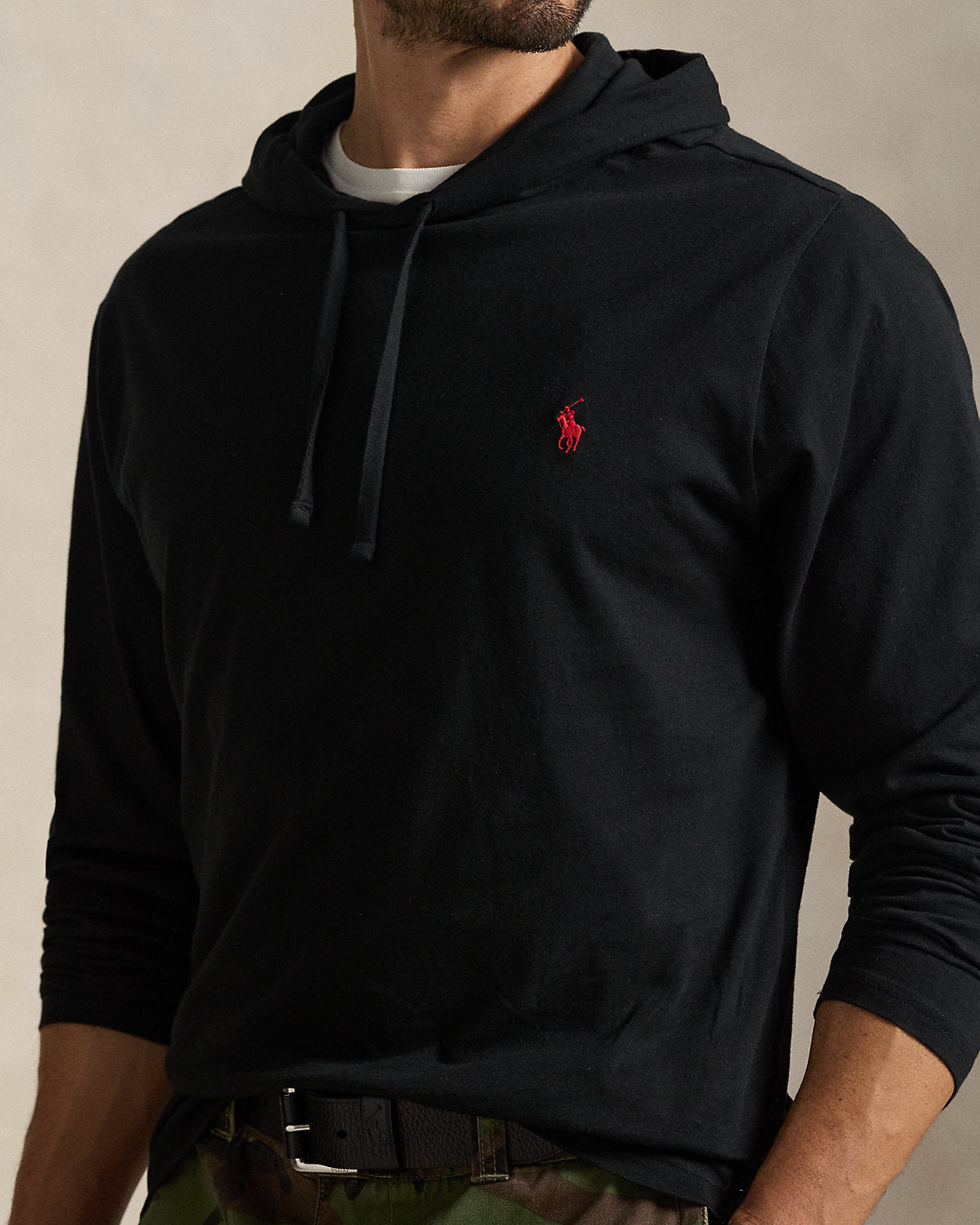 Ralph Lauren Jersey Hooded TShirt