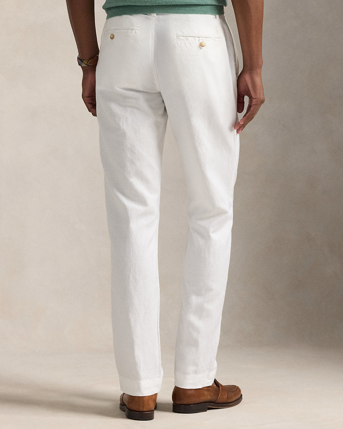 Ralph Lauren Straight Fit LinenCotton Pant