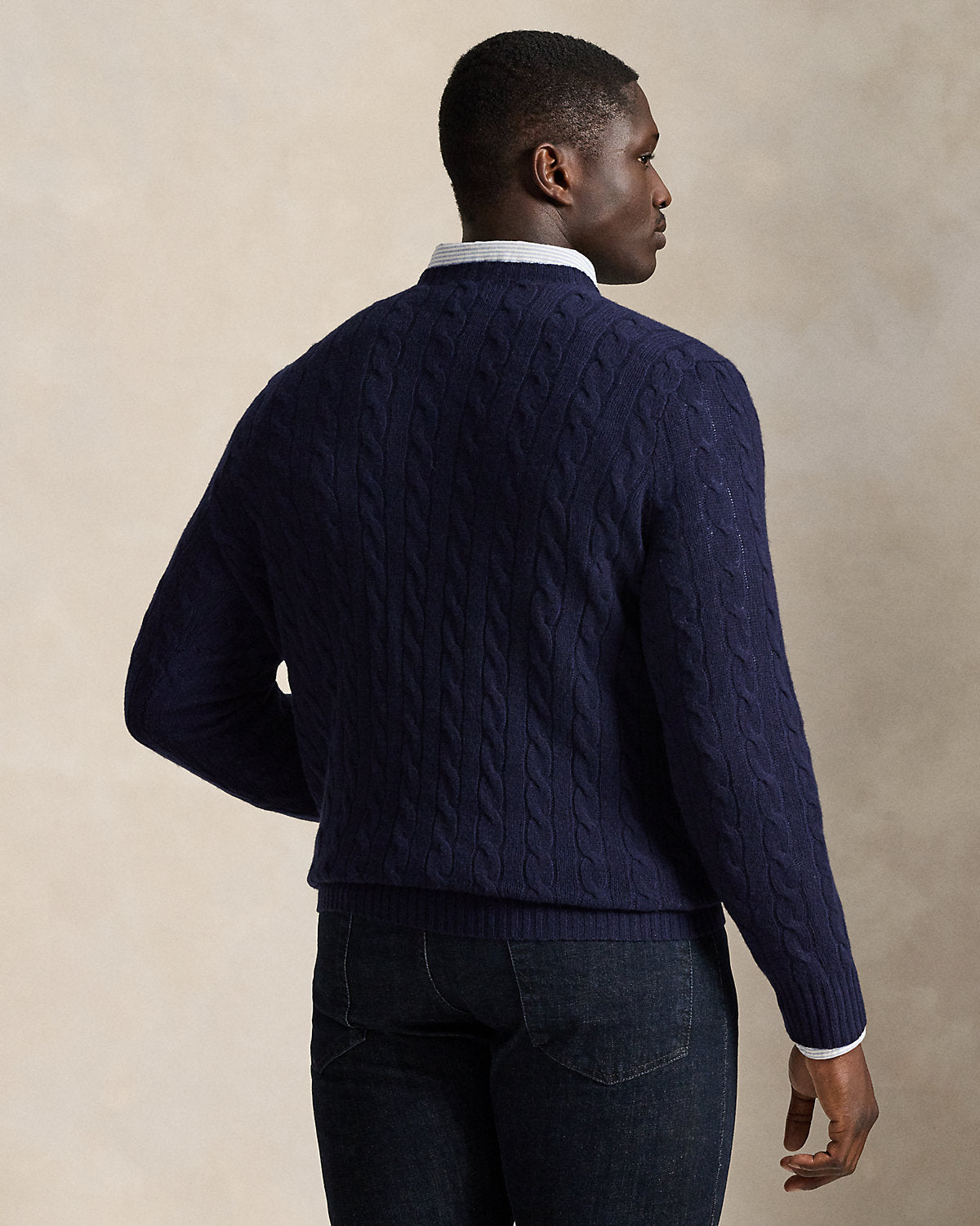 Ralph Lauren CableKnit WoolCashmere Sweater