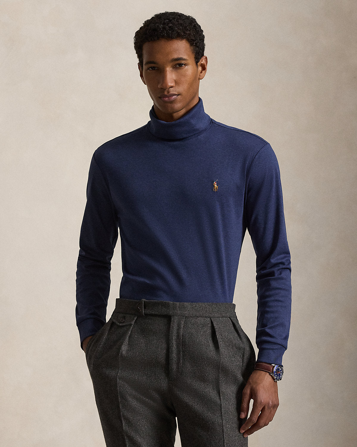 Ralph Lauren Soft Cotton Turtleneck